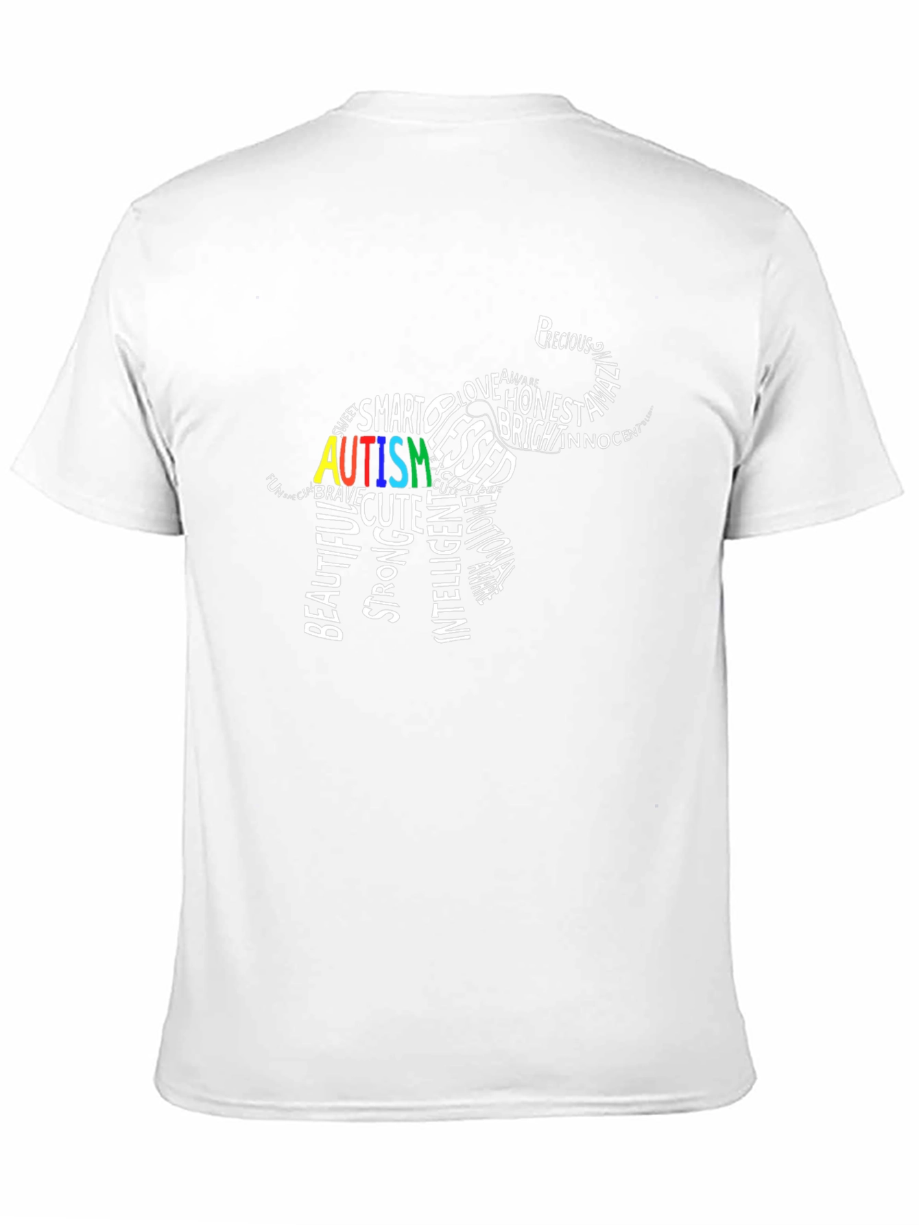 Autism Awareness Elephant Graphic Tee