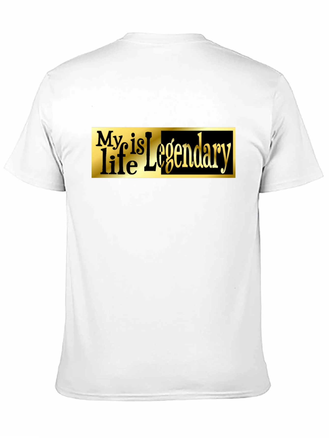 Legendary Life Black Graphic Tee