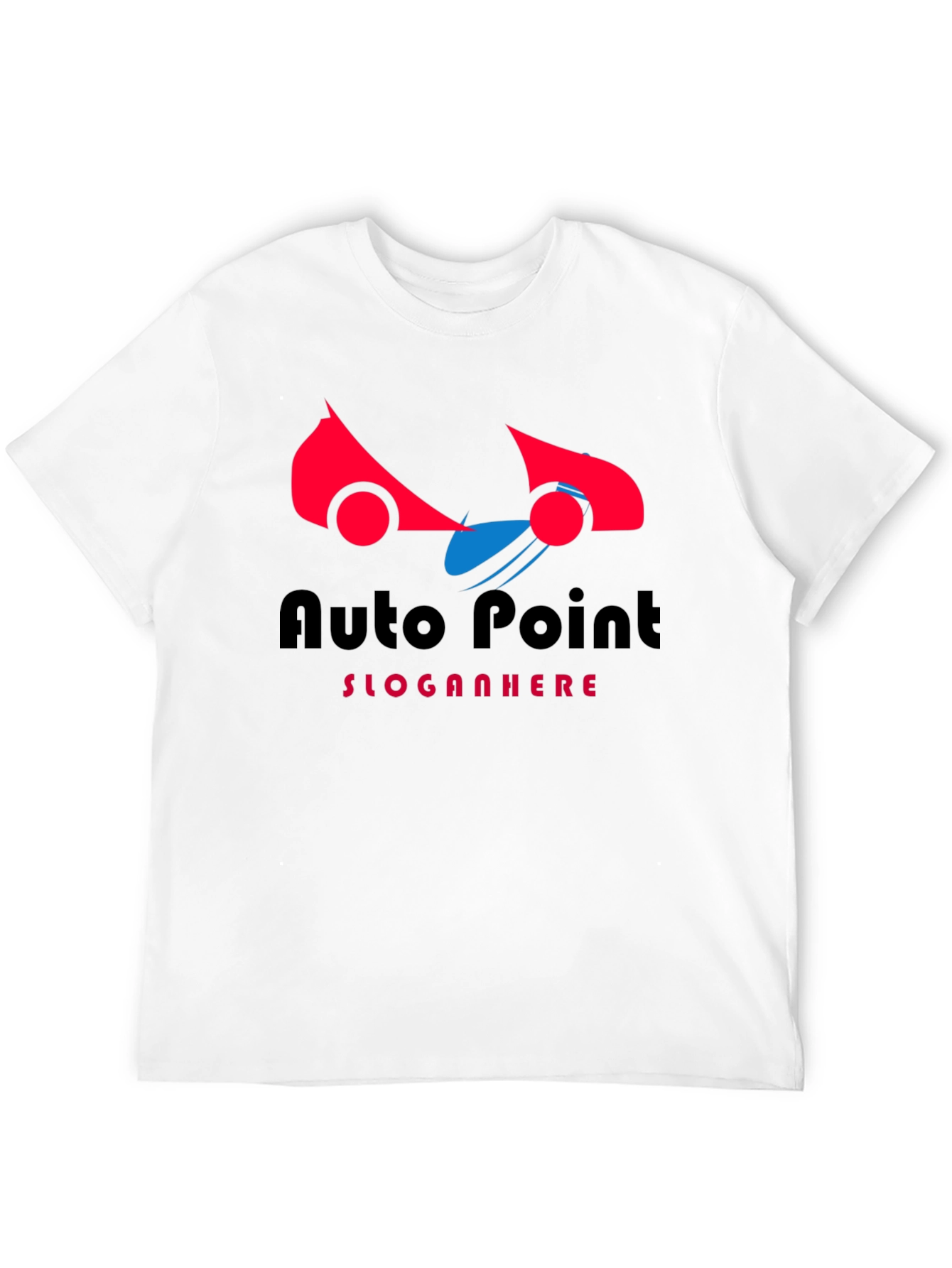 Auto Point Graphic Black T-Shirt