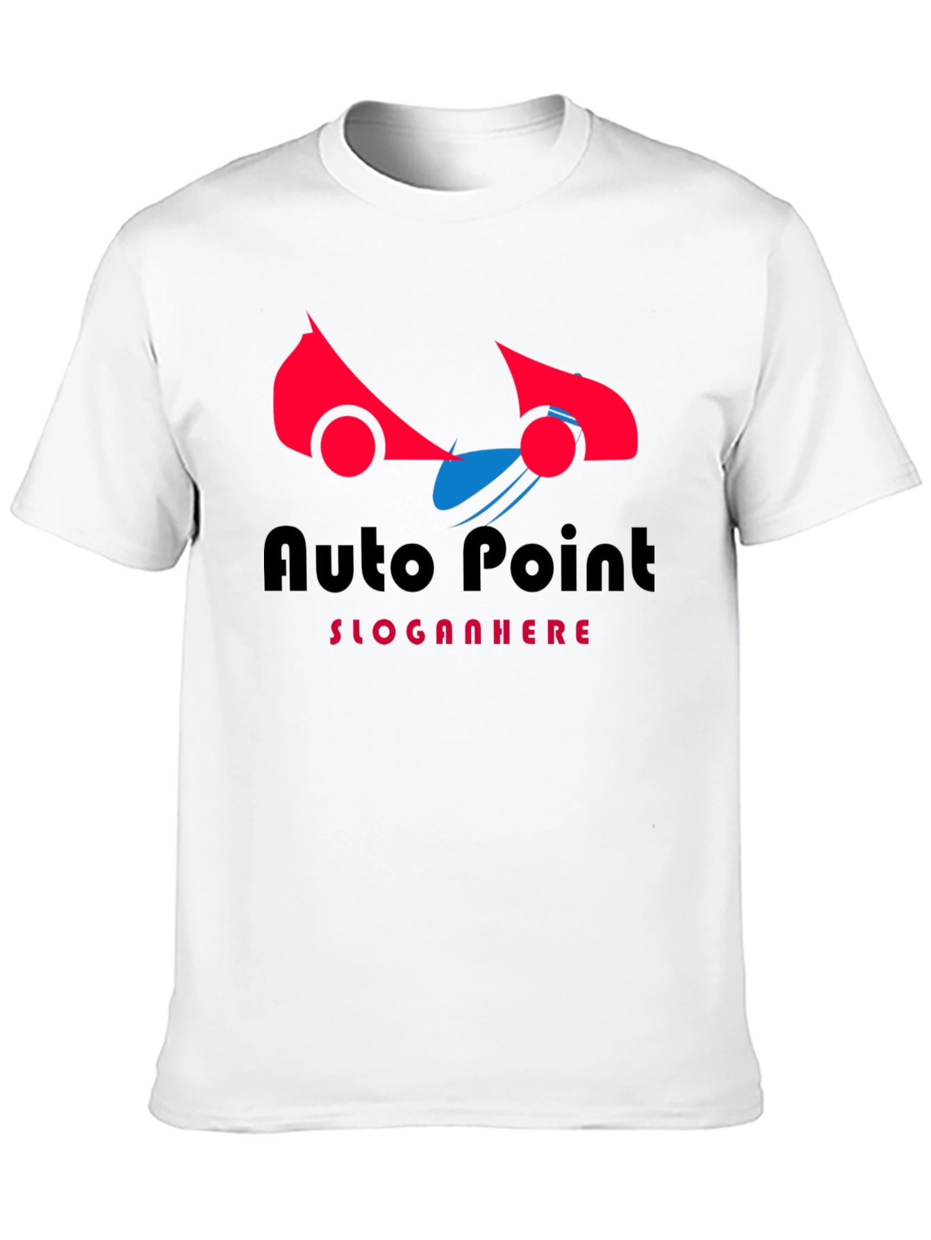 Auto Point Graphic Black T-Shirt