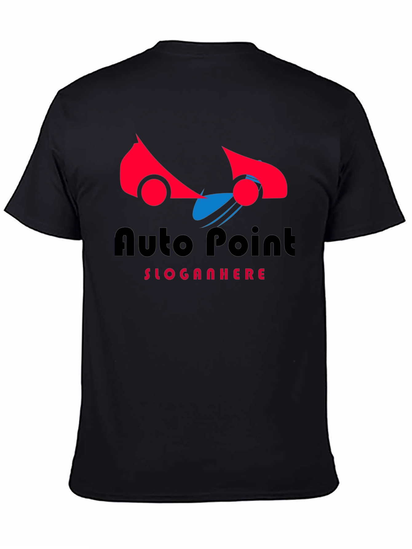 Auto Point Graphic Black T-Shirt