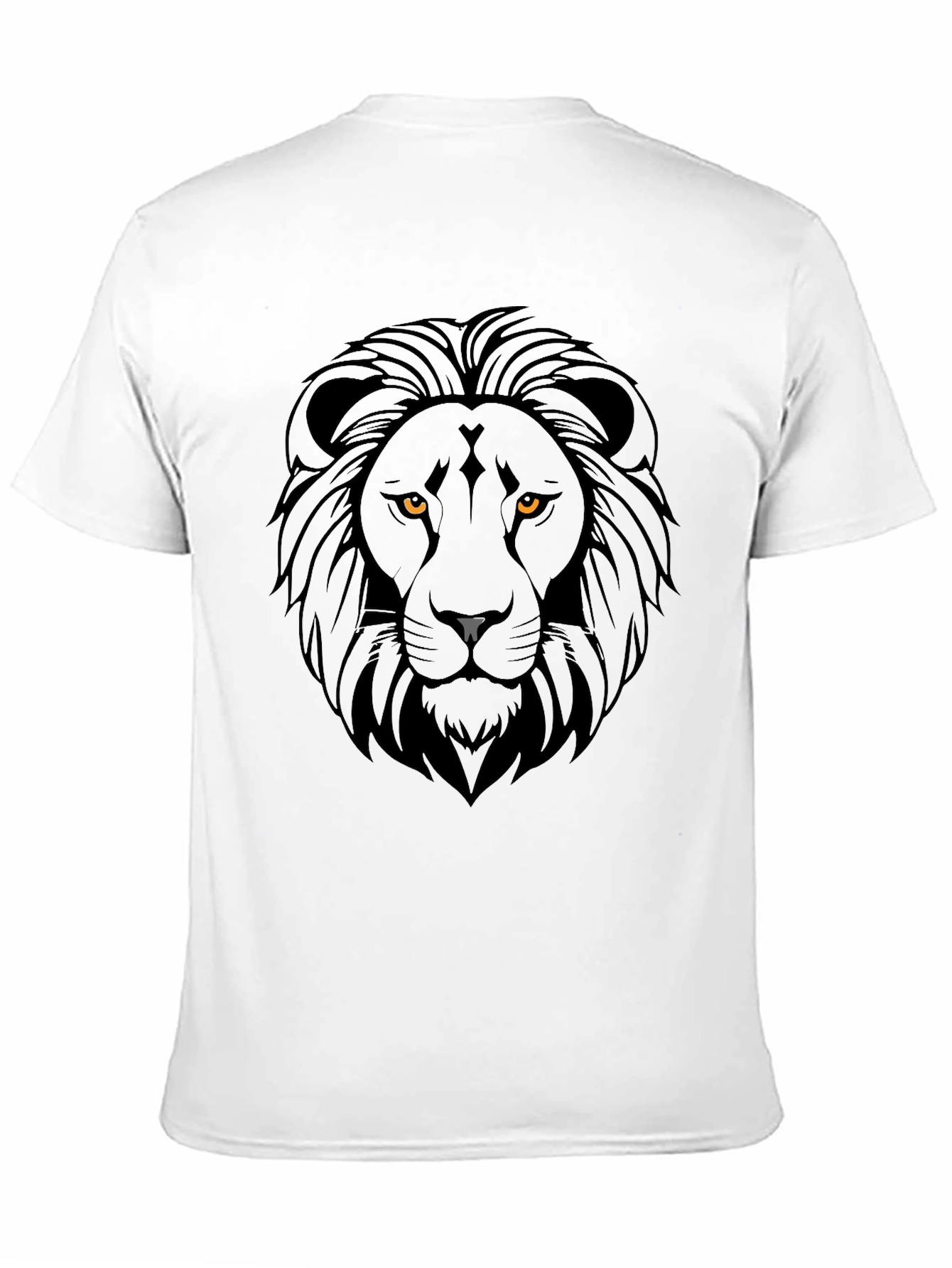 Lion Graphic Tee - Fierce Black T-Shirt
