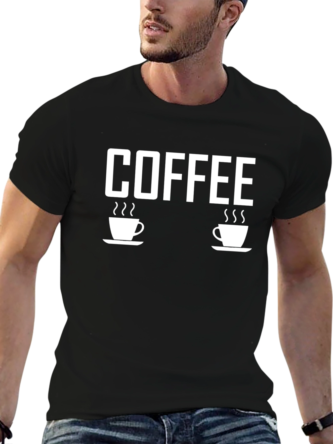 Coffee T-Shirt - Black Graphic Tee