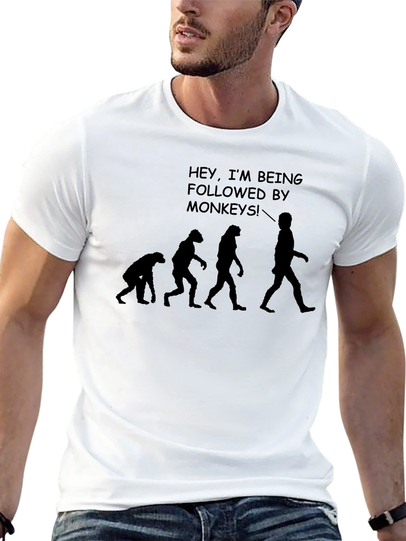 Funny Evolution Monkey T-Shirt