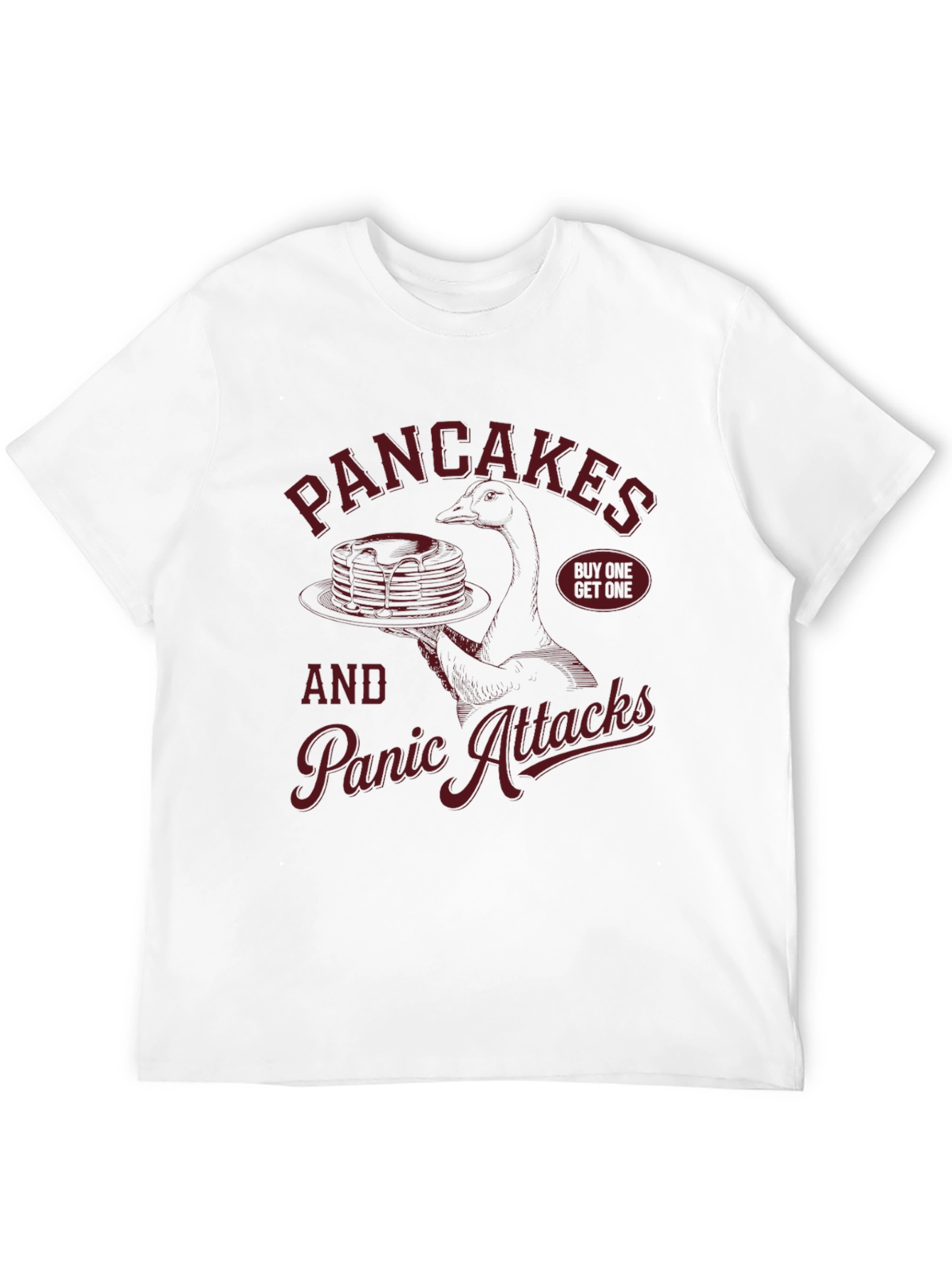 Pancakes and Panic Attacks Graphic Tee