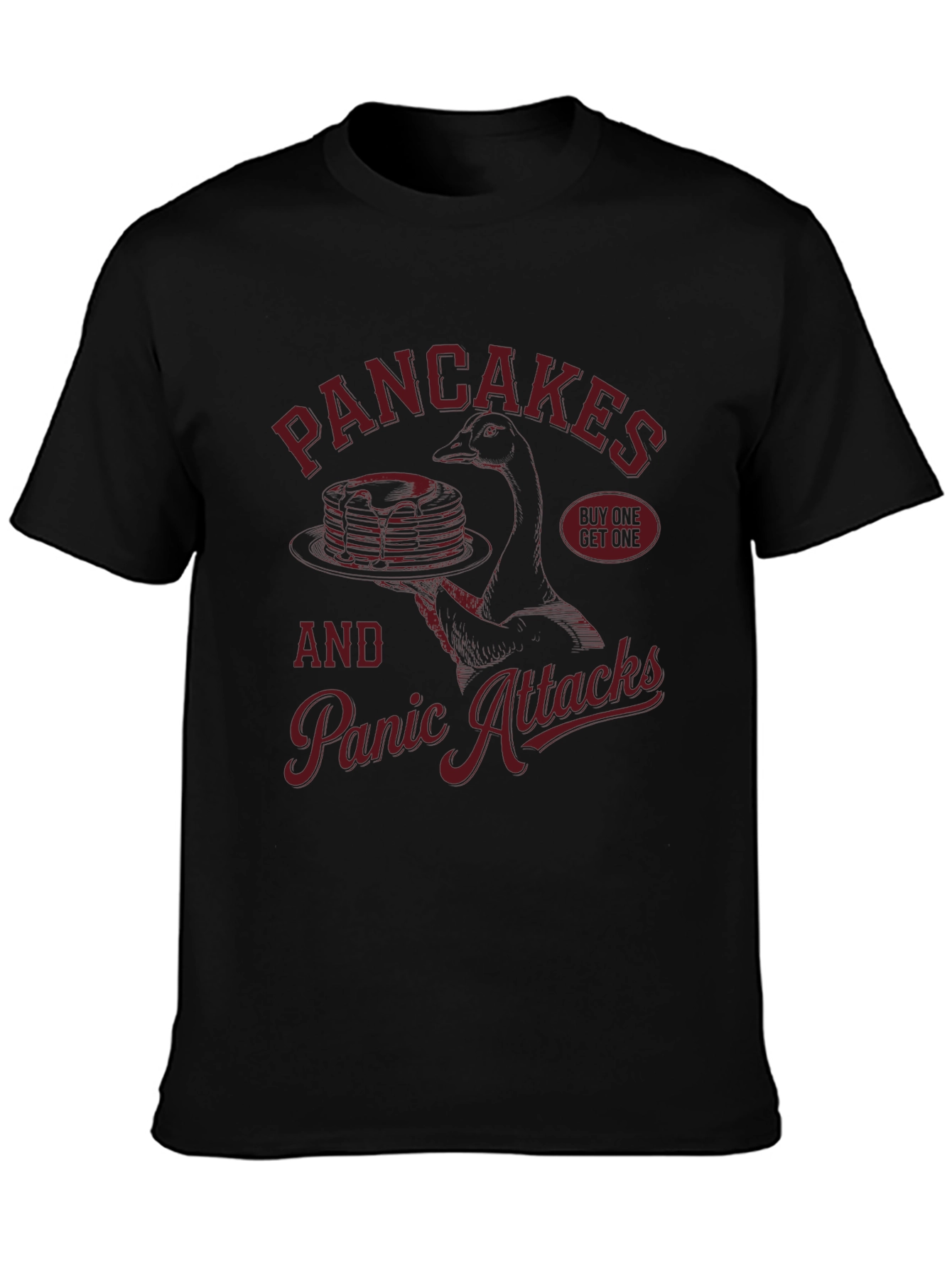 Pancakes and Panic Attacks Graphic Tee