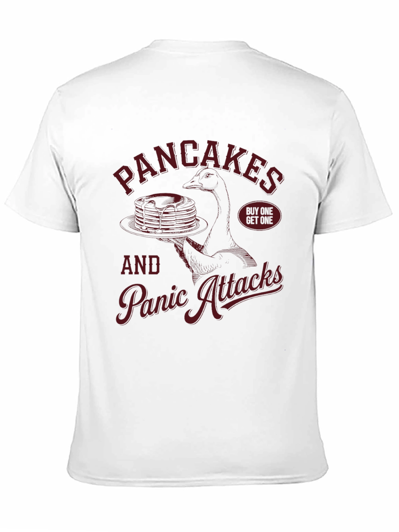 Pancakes and Panic Attacks Graphic Tee