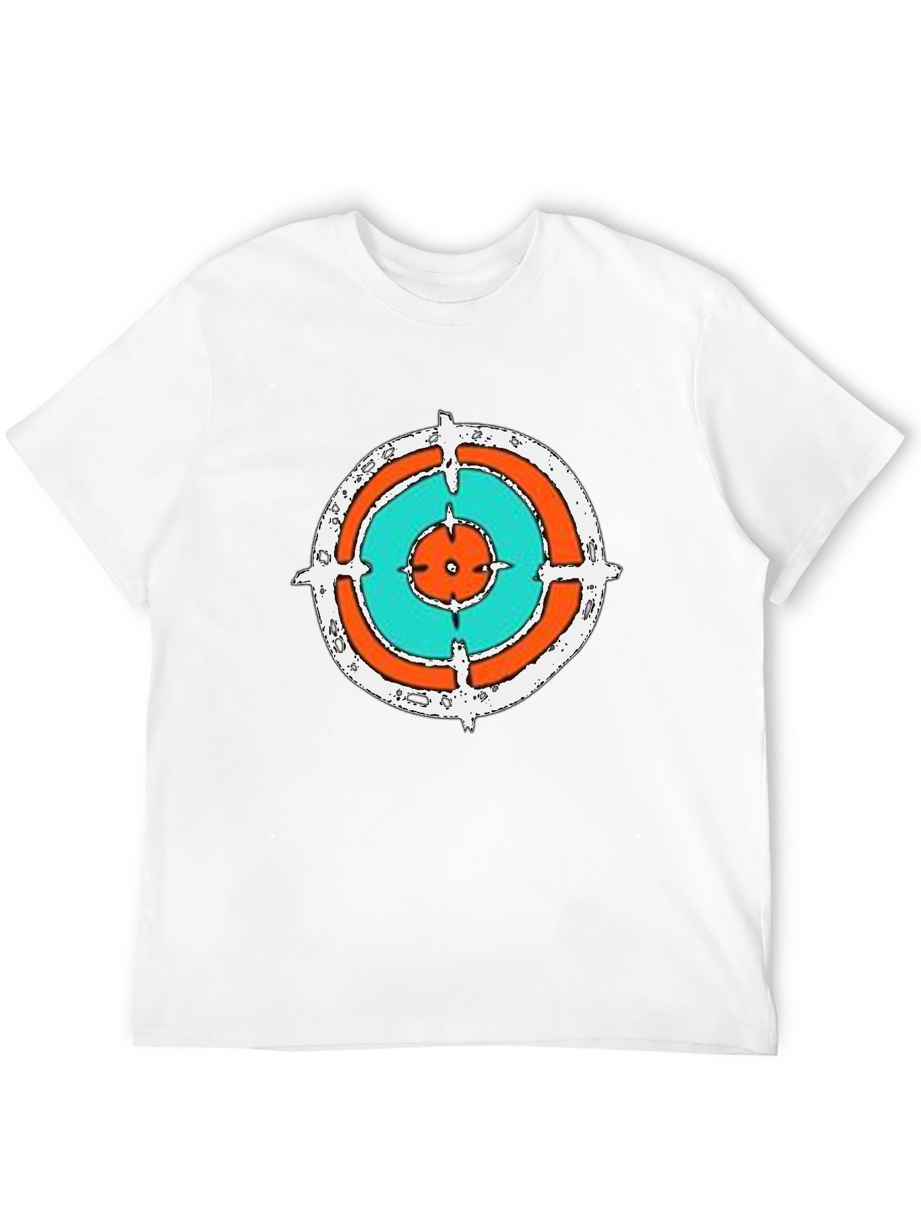 Target Graphic Print Black T-Shirt