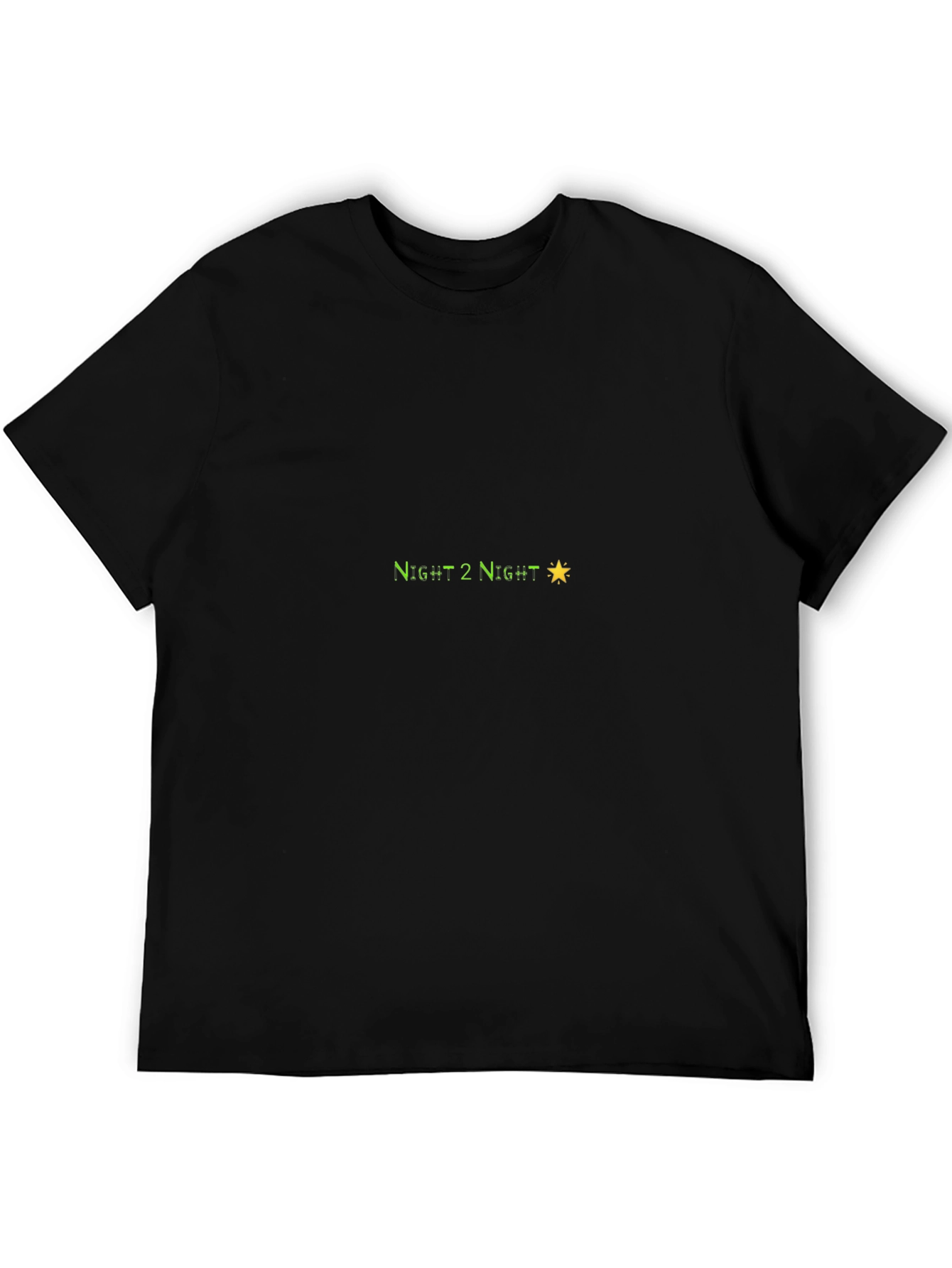 Night 2 Night Black Tee