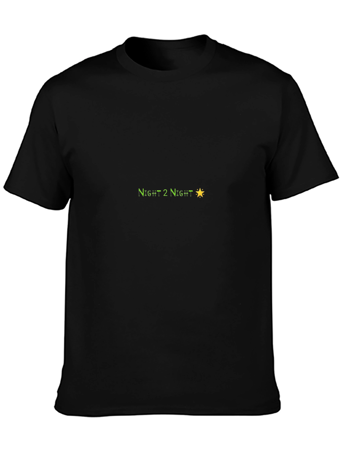 Night 2 Night Black Tee