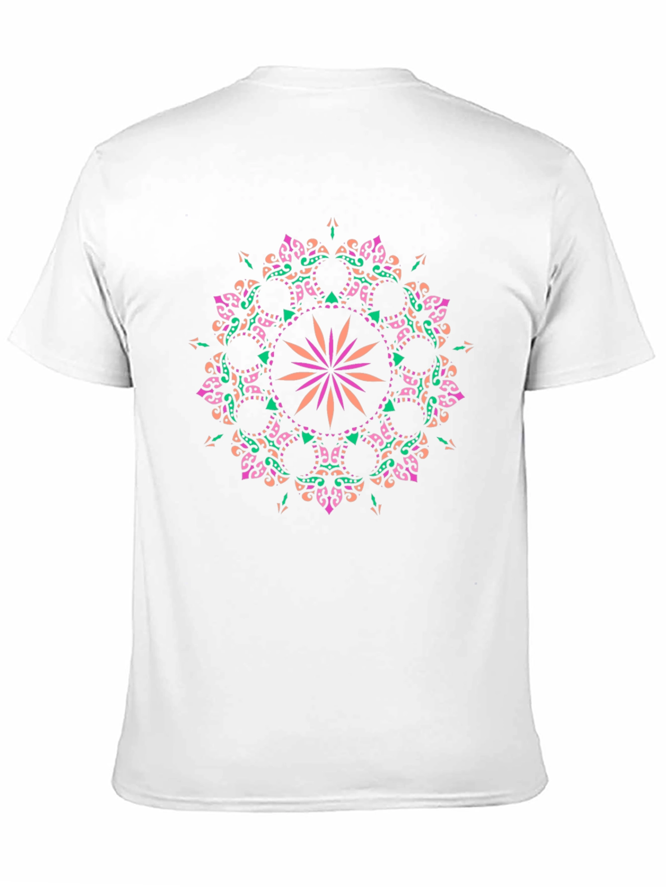 Geometric Mandala Graphic Print T-Shirt