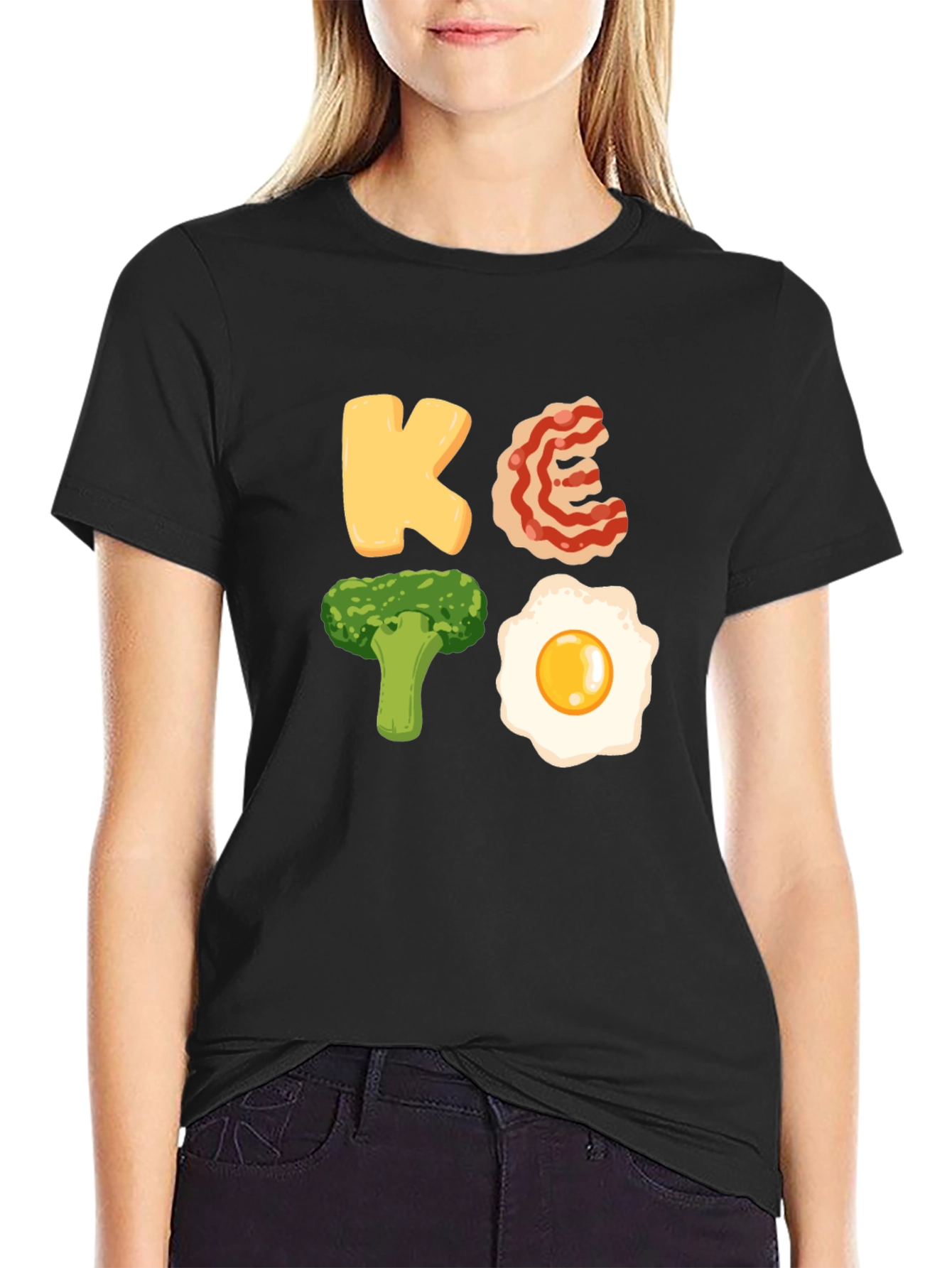 Keto Diet T-Shirt: Funny Food Lover Tee