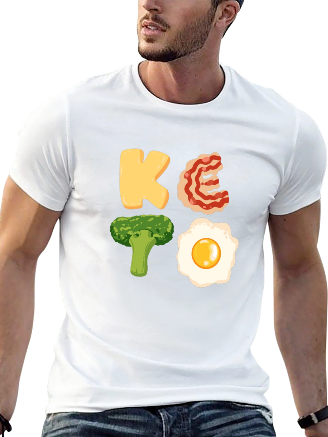 Keto Diet T-Shirt: Funny Food Lover Tee