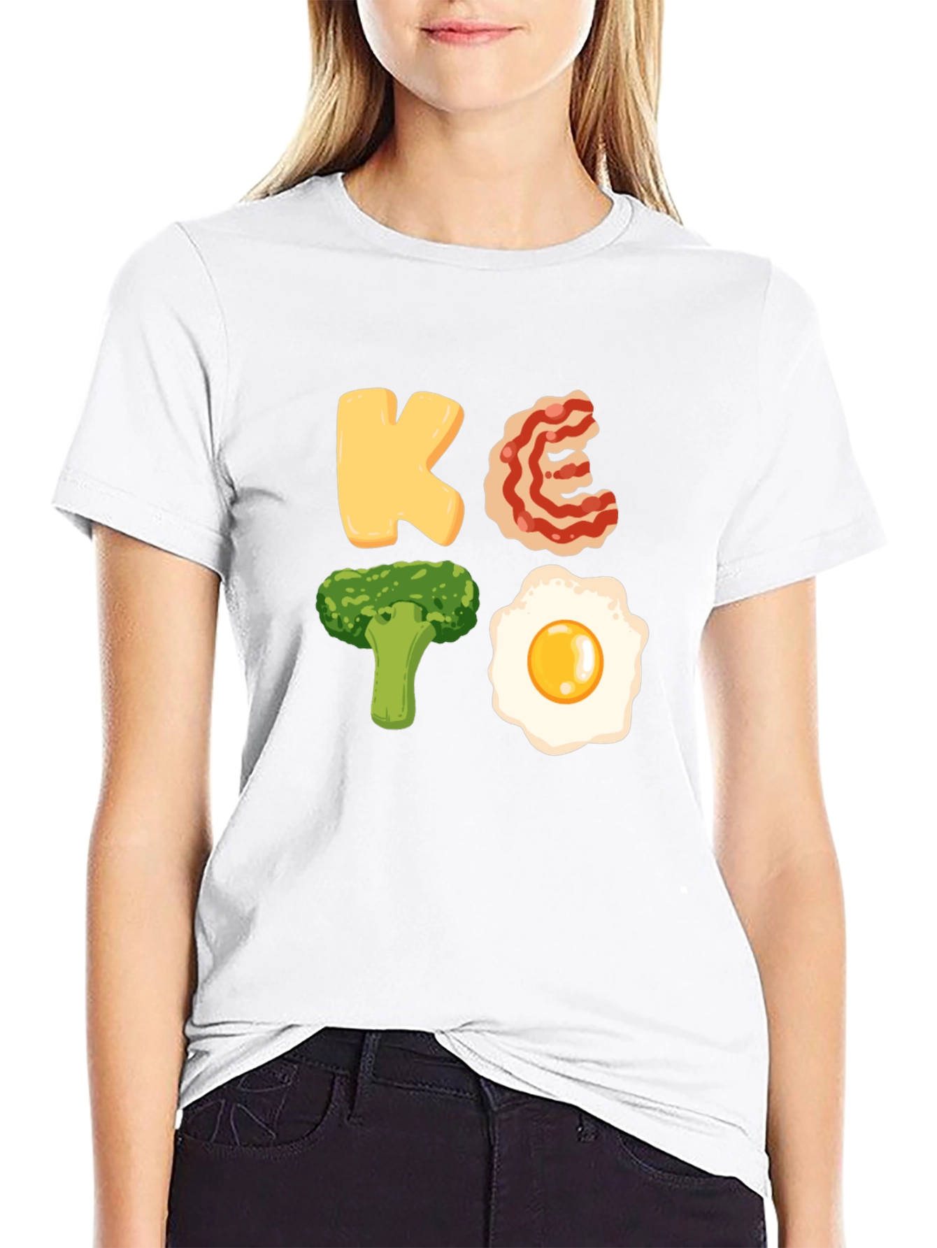 Keto Diet T-Shirt: Funny Food Lover Tee