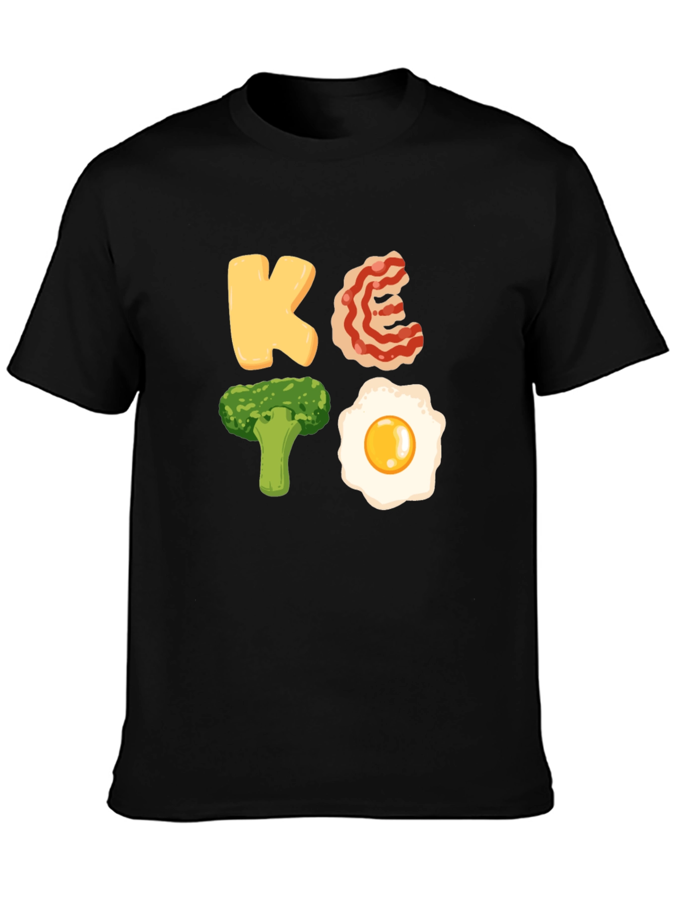 Keto Diet T-Shirt: Funny Food Lover Tee