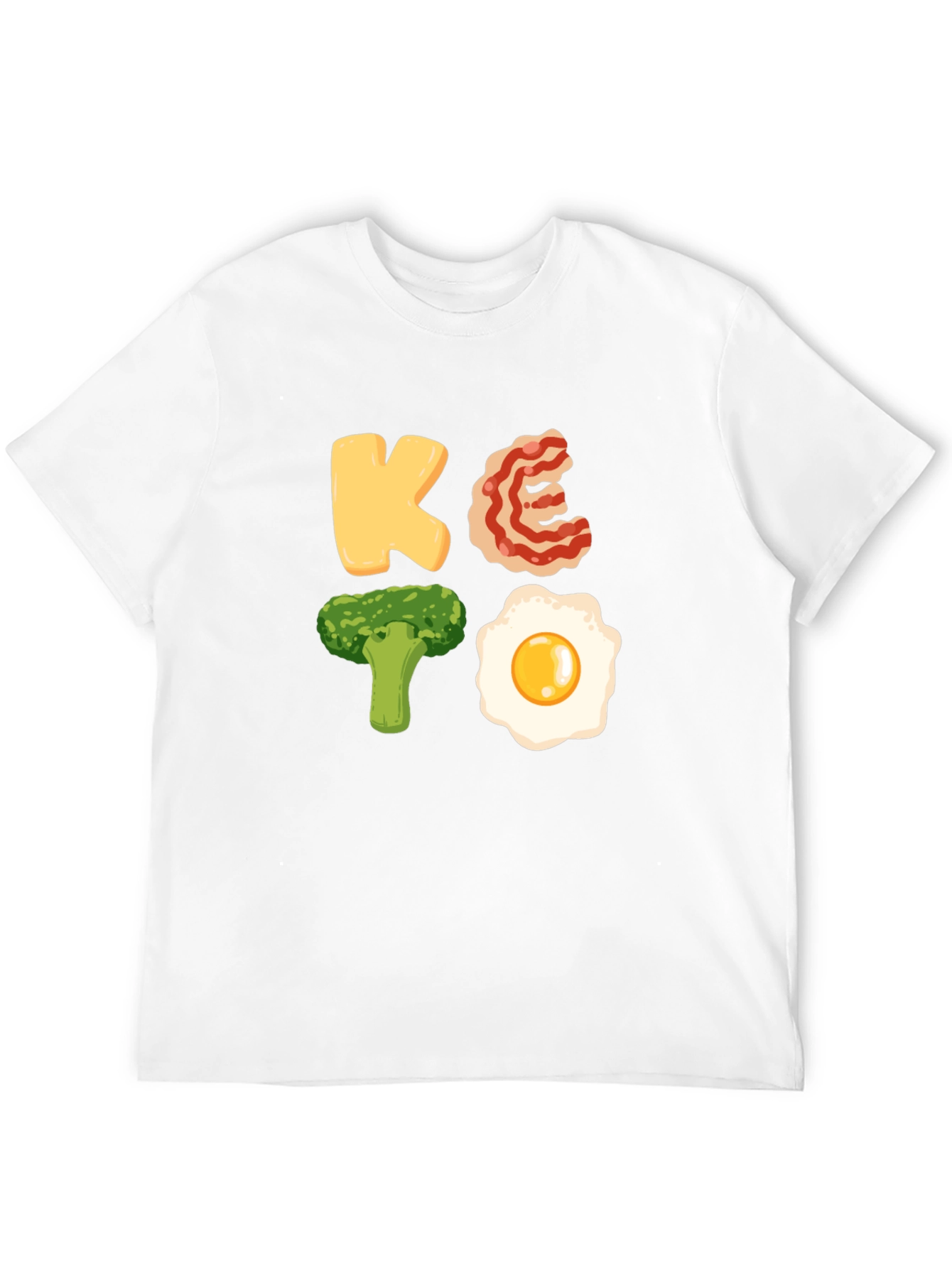 Keto Diet T-Shirt: Funny Food Lover Tee