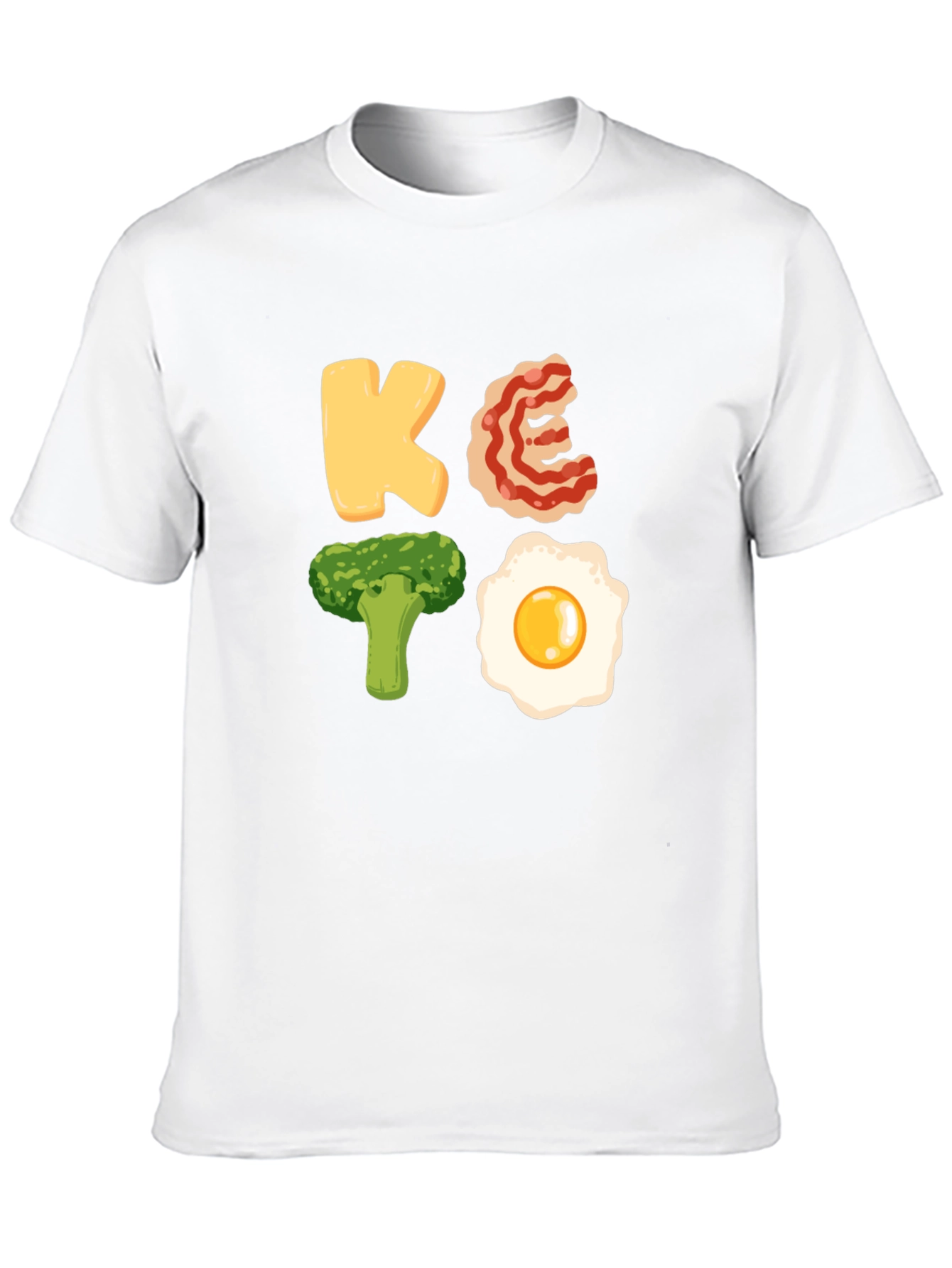 Keto Diet T-Shirt: Funny Food Lover Tee
