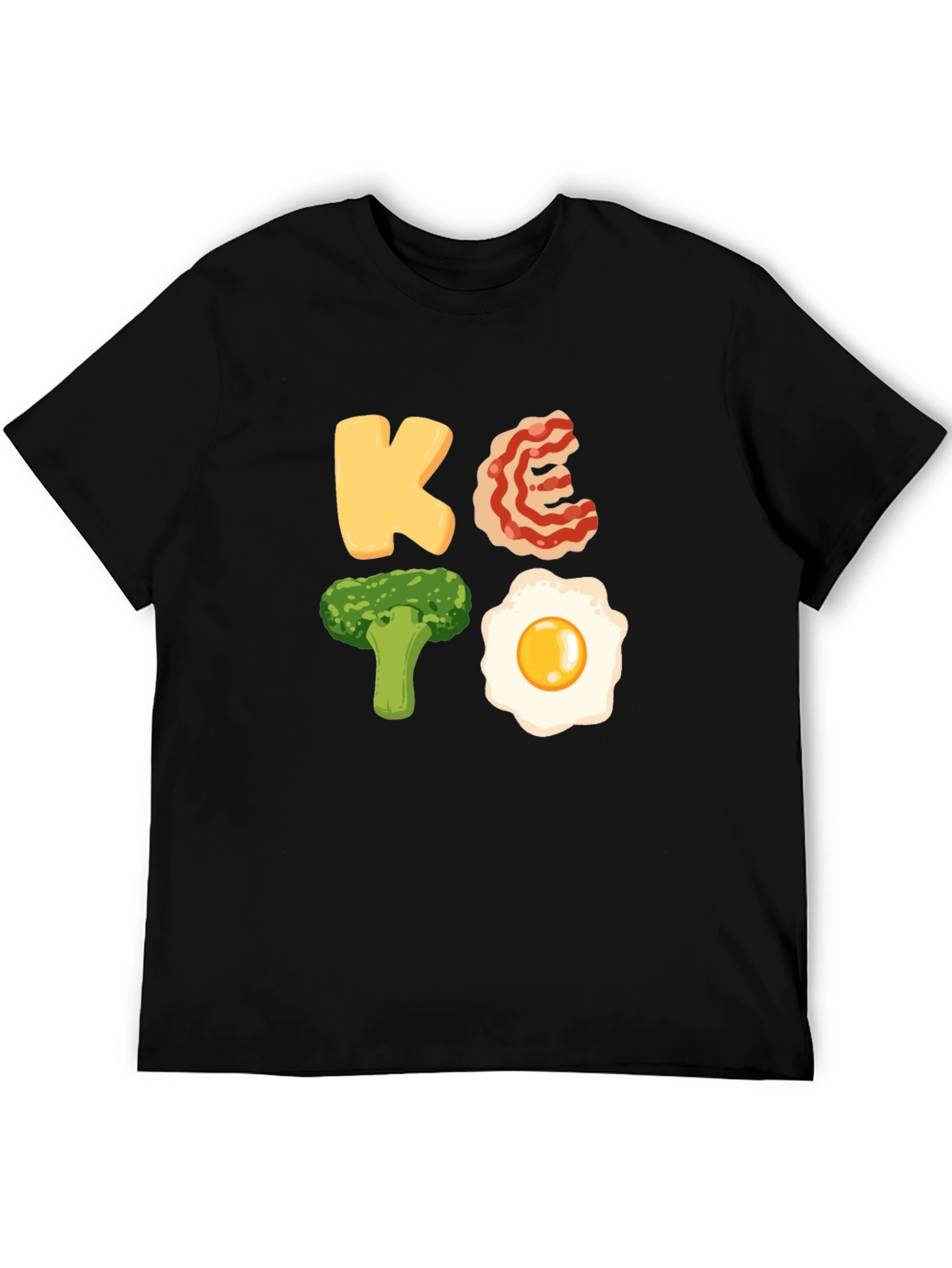 Keto Diet T-Shirt: Funny Food Lover Tee
