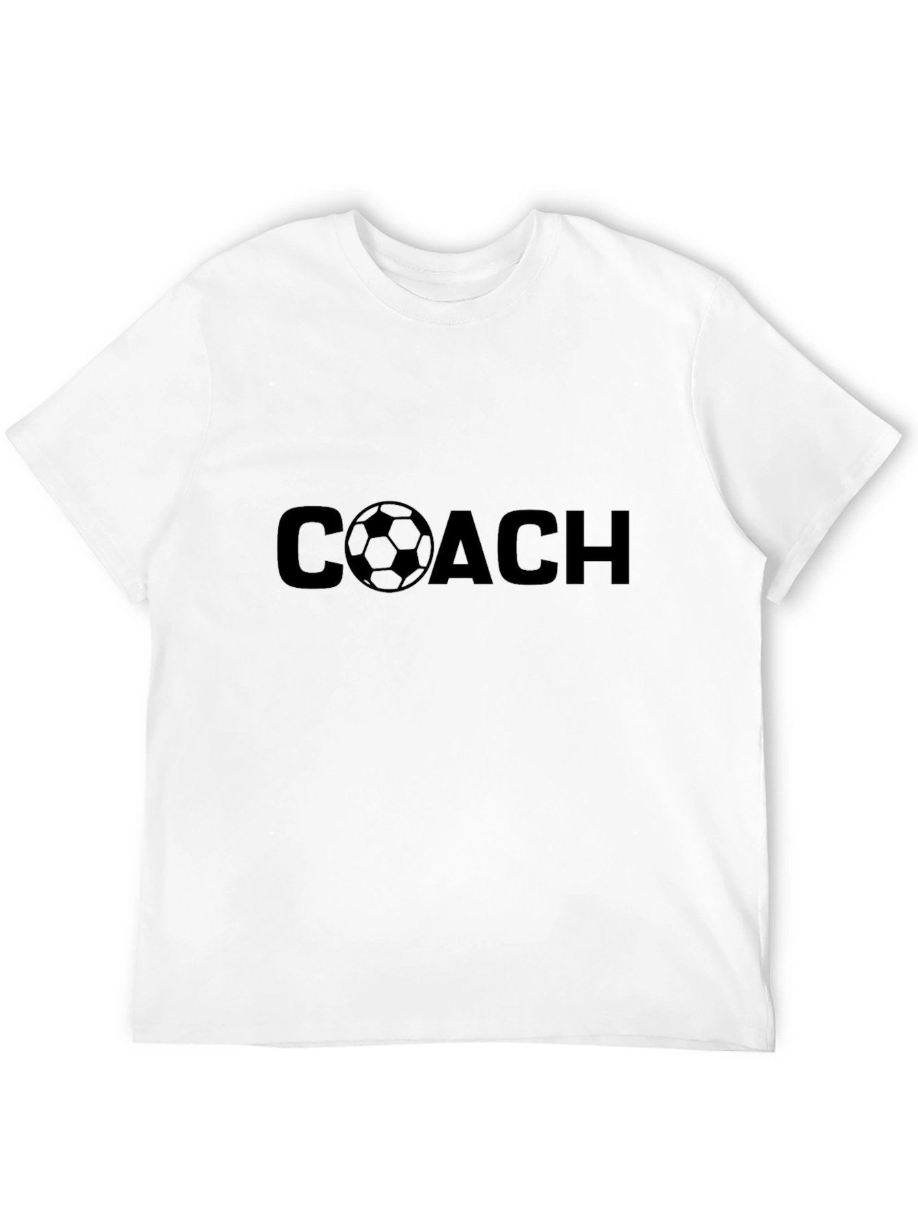Soccer Coach T-Shirt - Black