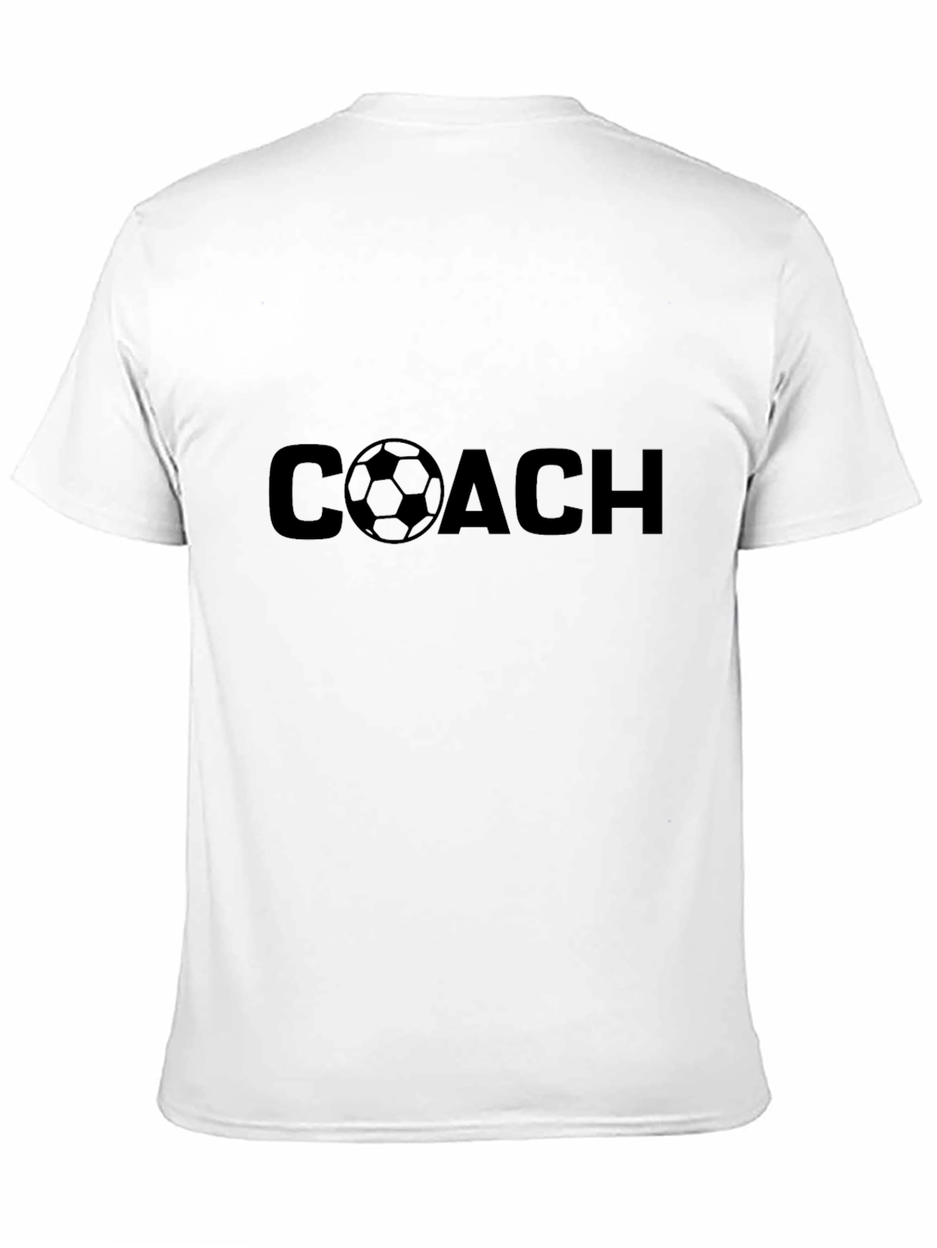 Soccer Coach T-Shirt - Black