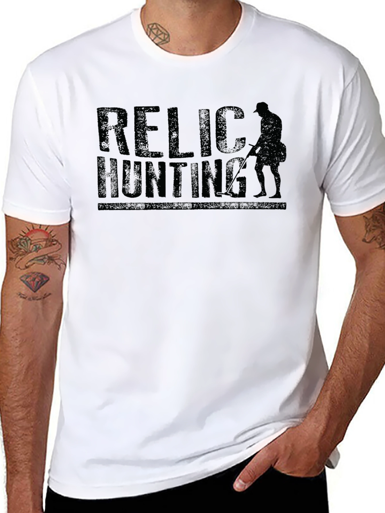 Relic Hunting Black T-Shirt