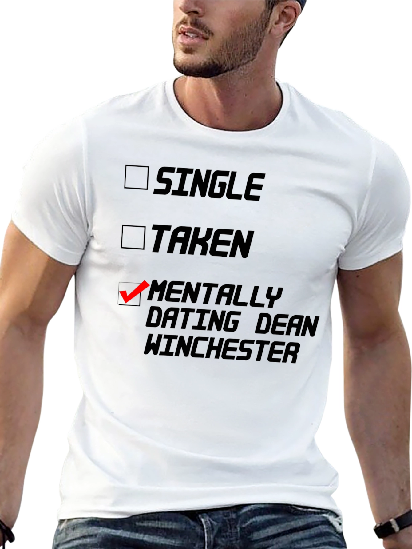 Mentally Dating Dean Winchester T-Shirt