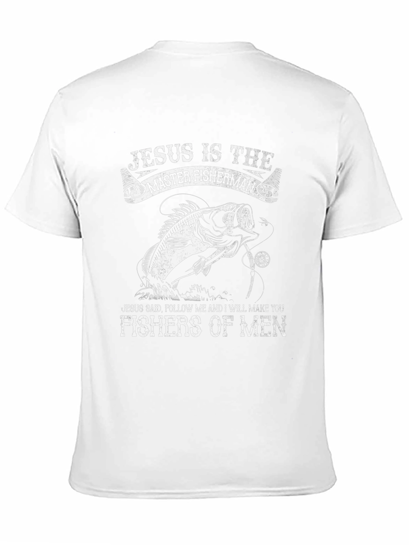 Jesus Master Fisherman Graphic T-Shirt