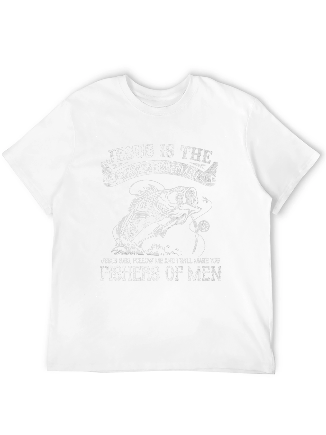 Jesus Master Fisherman Graphic T-Shirt