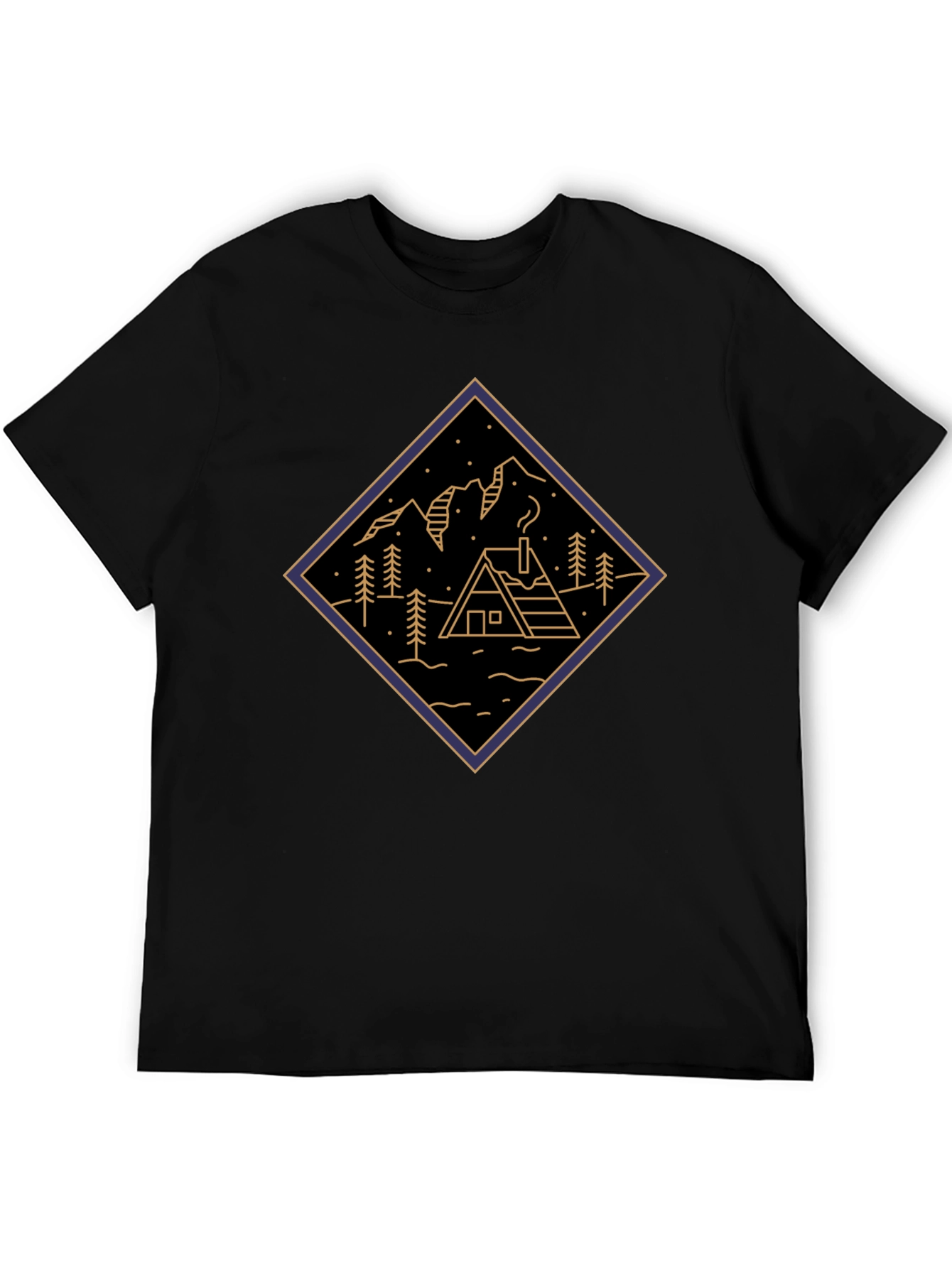 Cabin & Mountains Tee - Adventure Ready