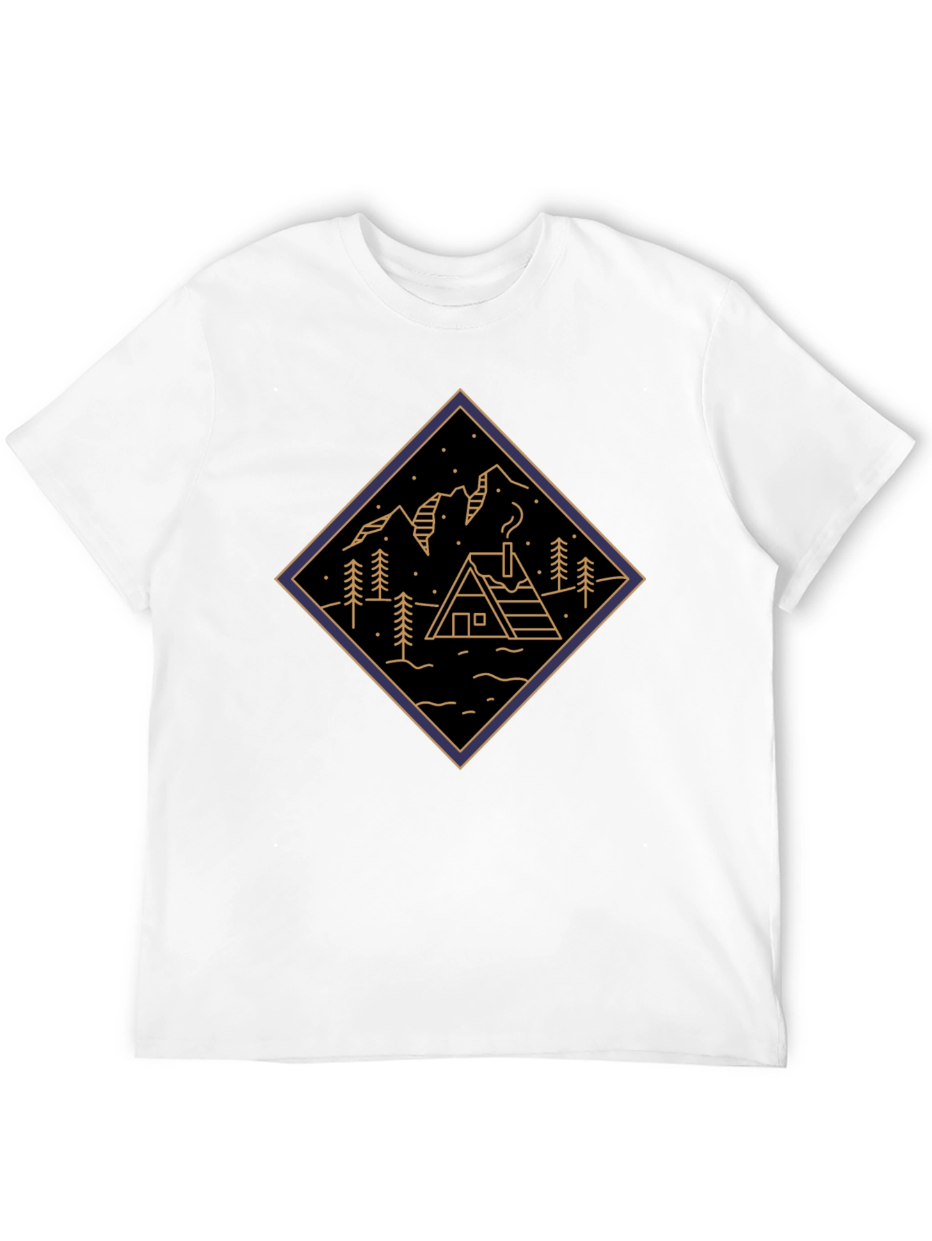 Cabin & Mountains Tee - Adventure Ready