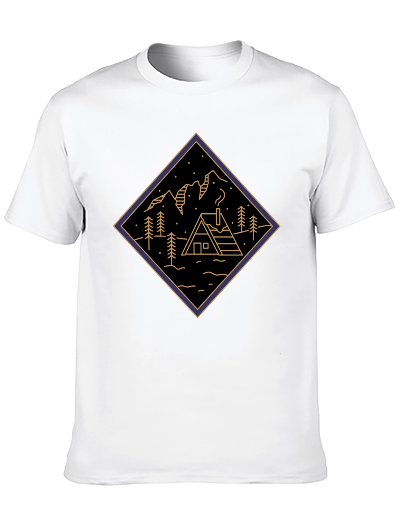 Cabin & Mountains Tee - Adventure Ready