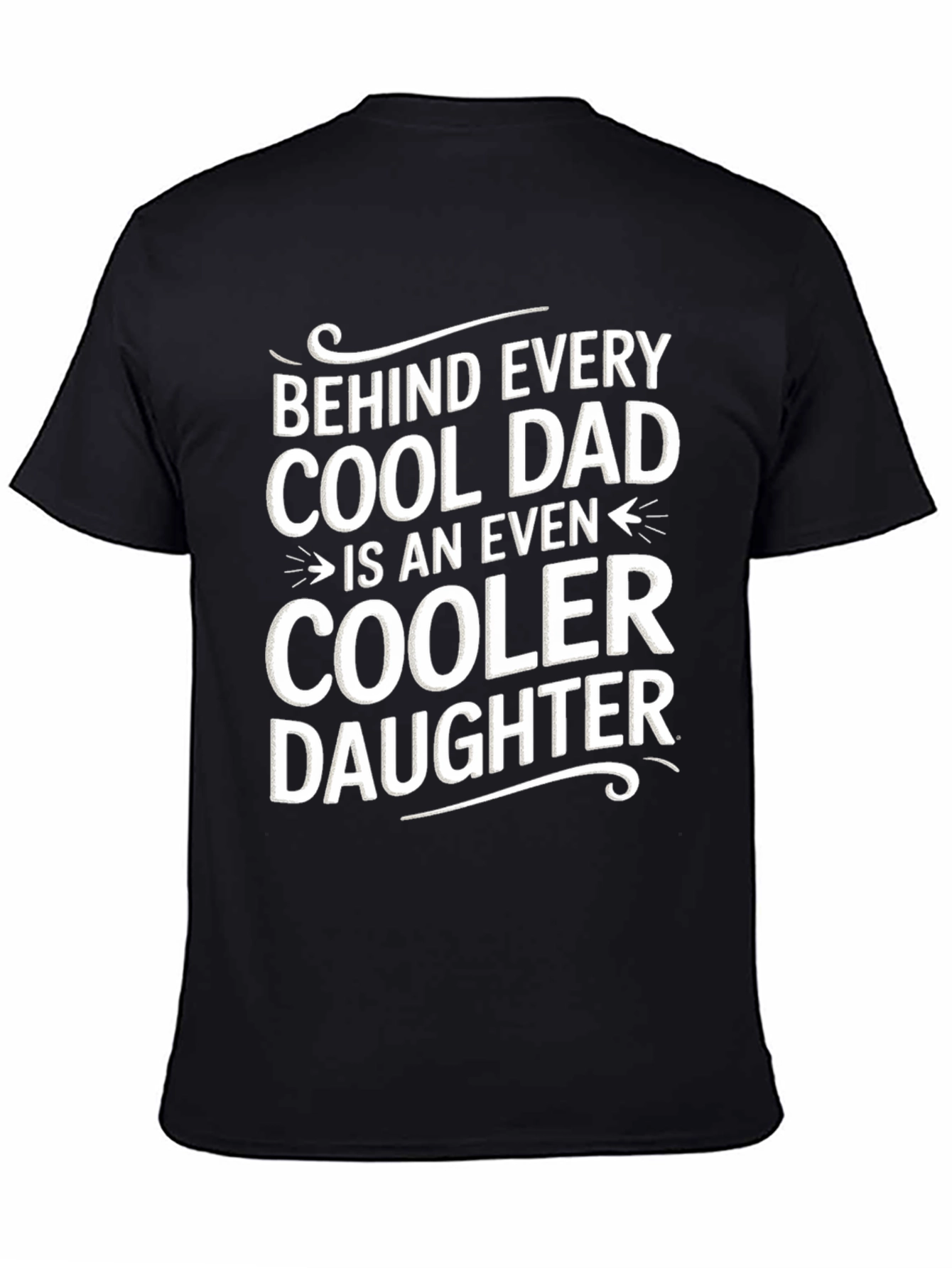 Cool Dad & Daughter Graphic T-Shirt