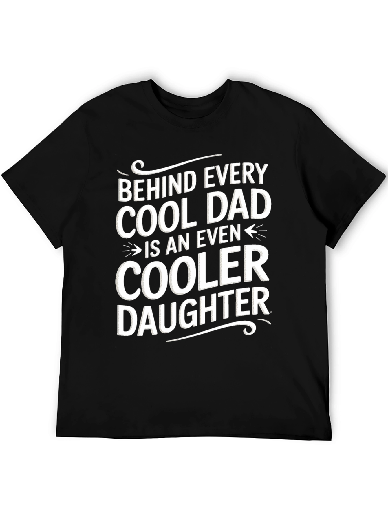 Cool Dad & Daughter Graphic T-Shirt