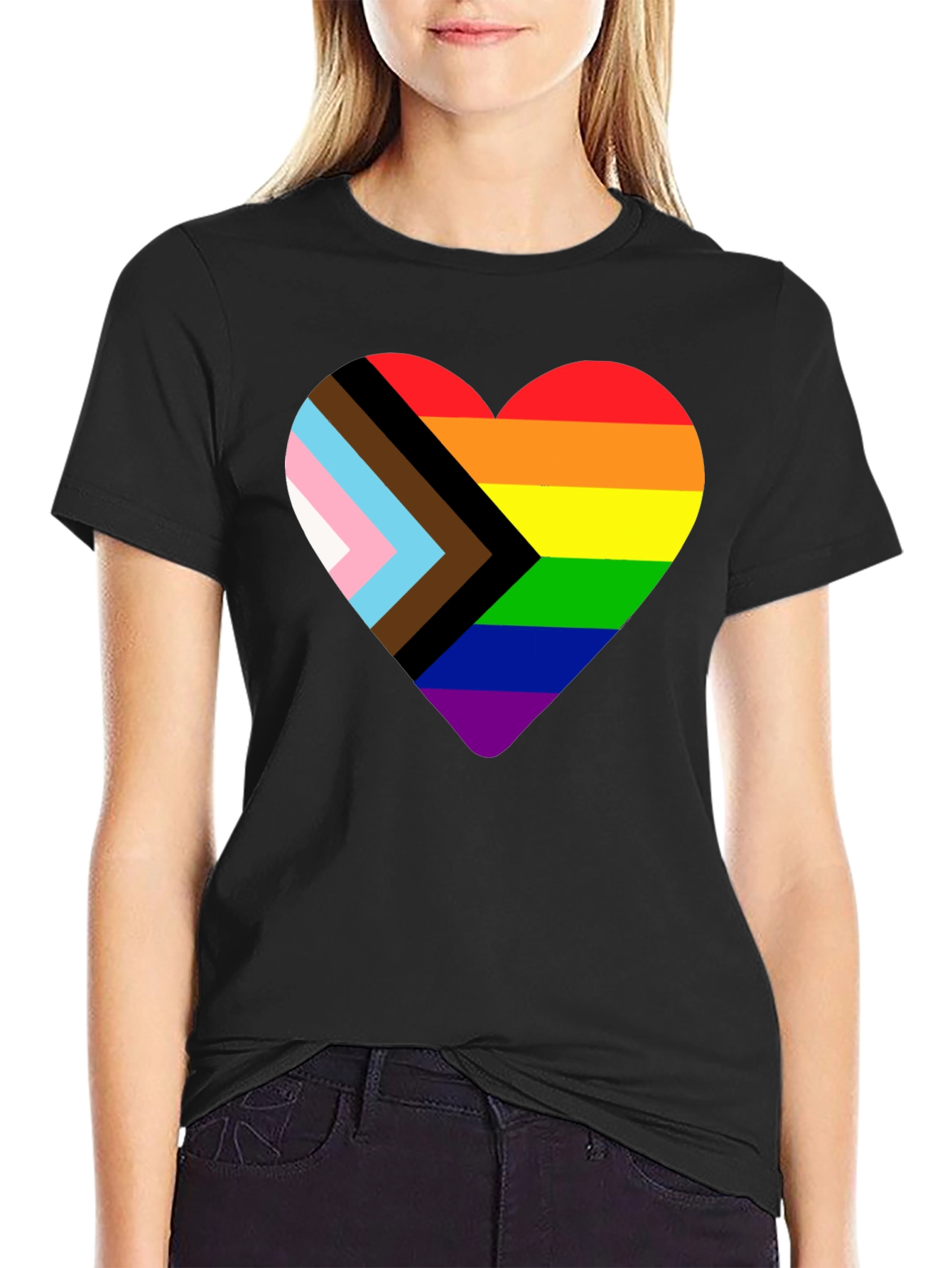 Pride Heart Graphic Tee - Celebrate Love & Equality