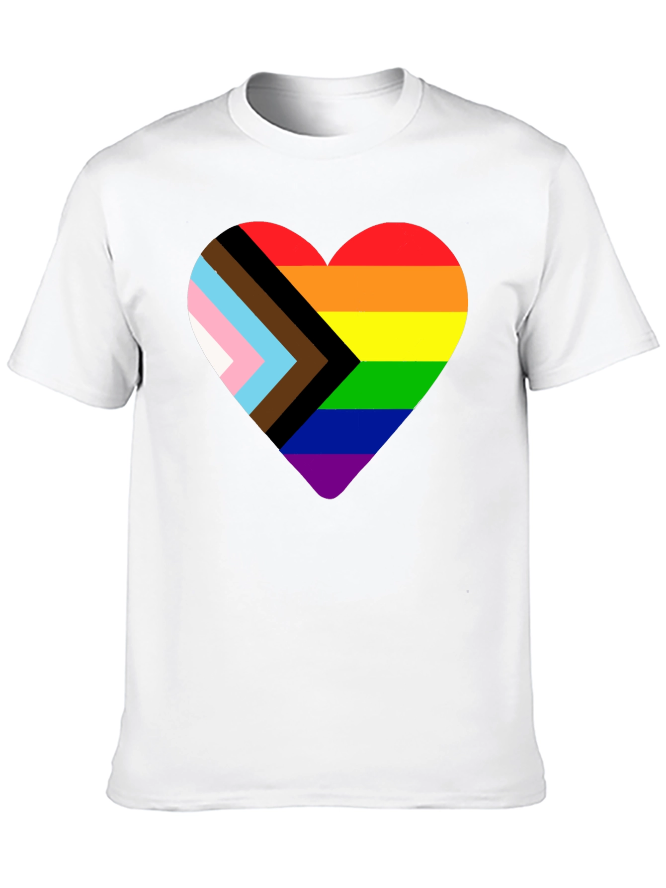 Pride Heart Graphic Tee - Celebrate Love & Equality