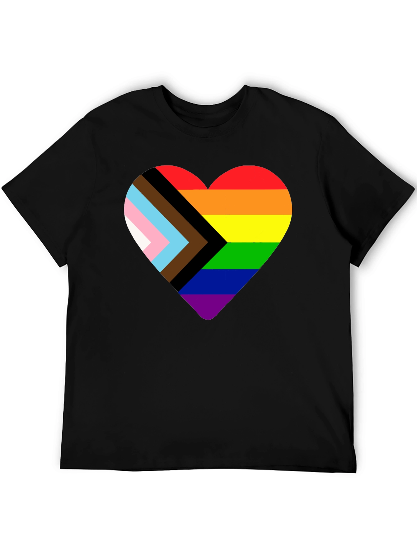 Pride Heart Graphic Tee - Celebrate Love & Equality