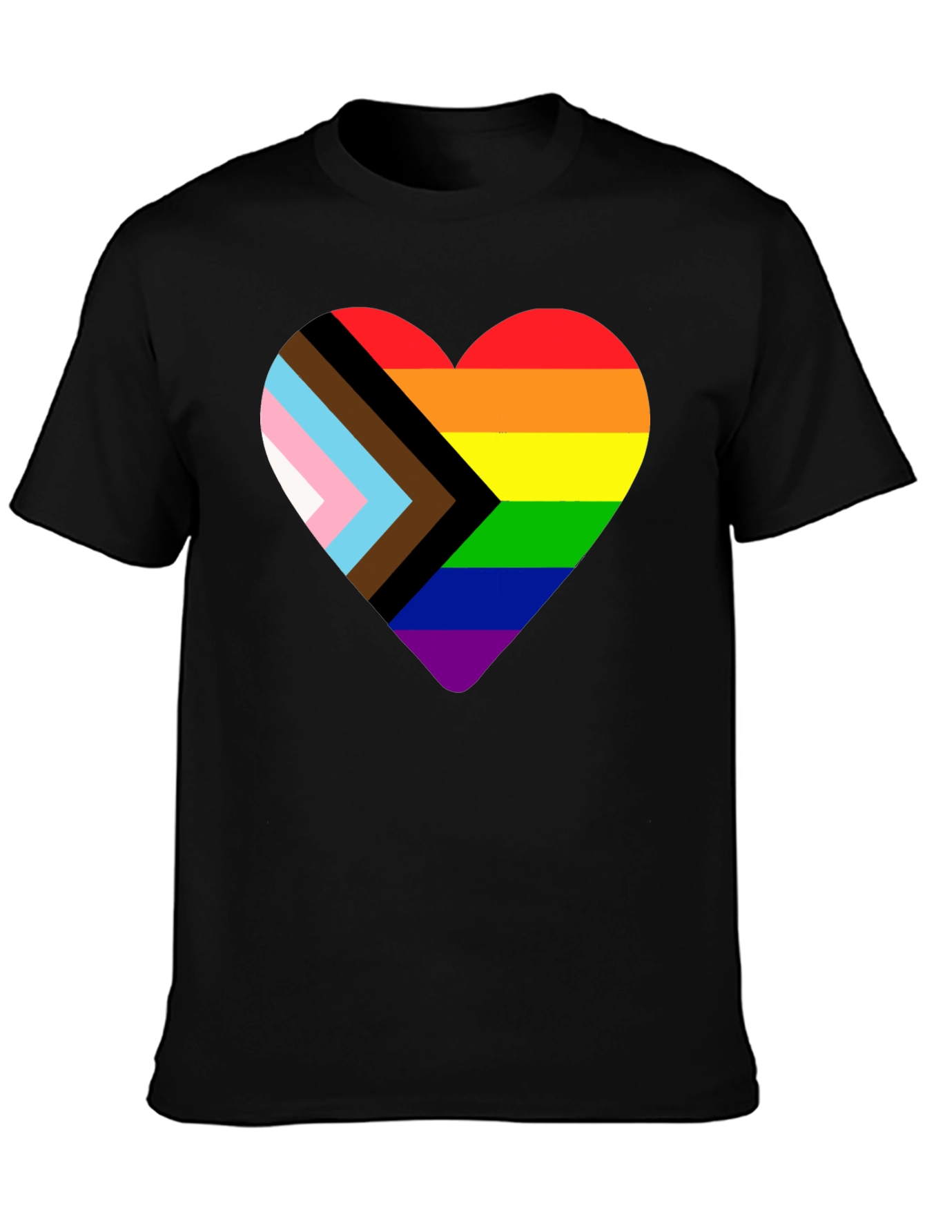 Pride Heart Graphic Tee - Celebrate Love & Equality