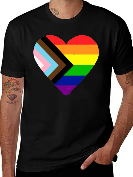 Pride Heart Graphic Tee - Celebrate Love & Equality
