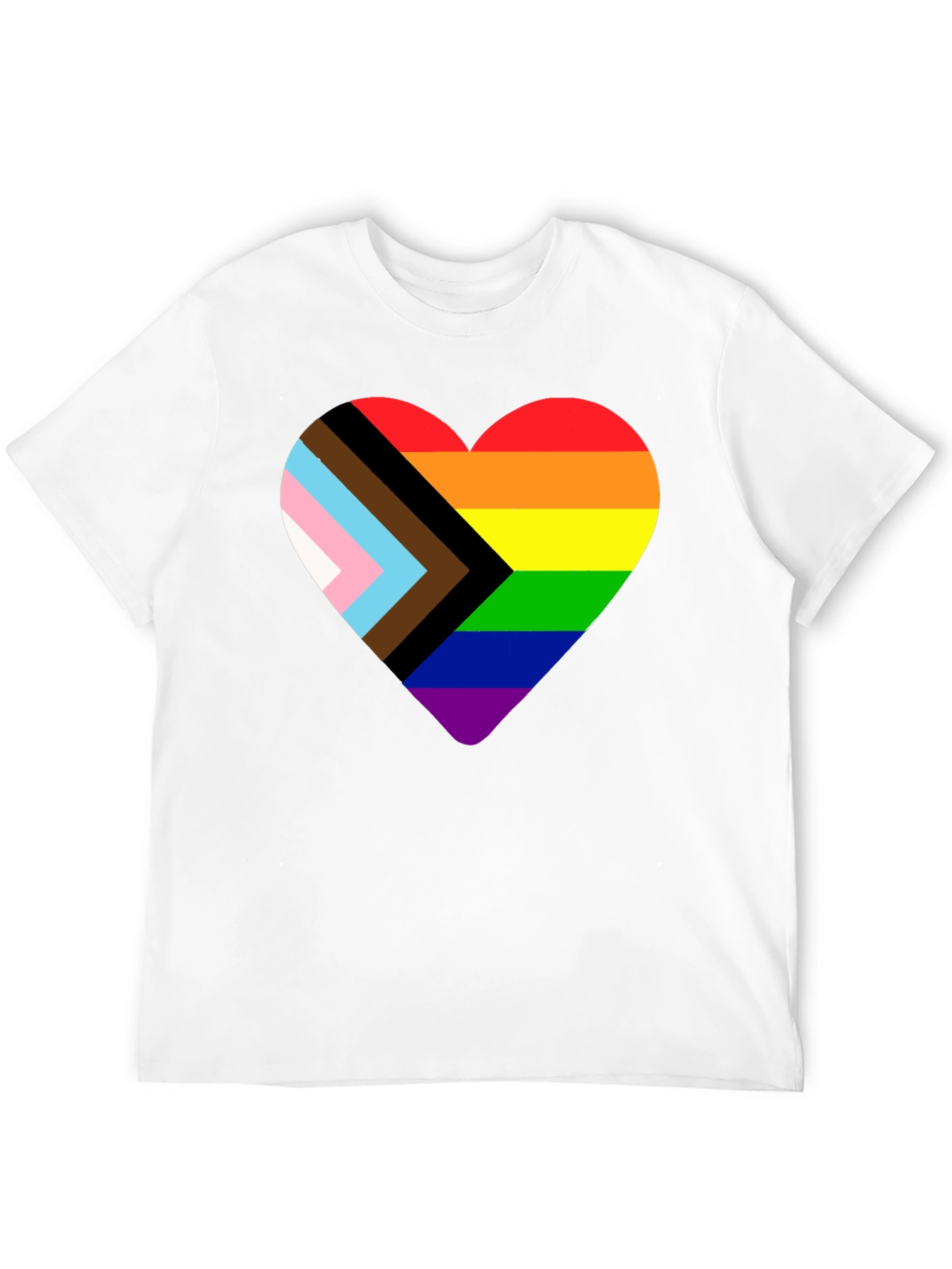 Pride Heart Graphic Tee - Celebrate Love & Equality