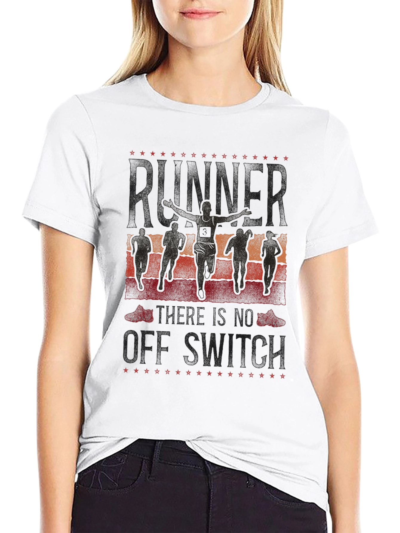 Runner T-Shirt: No Off Switch