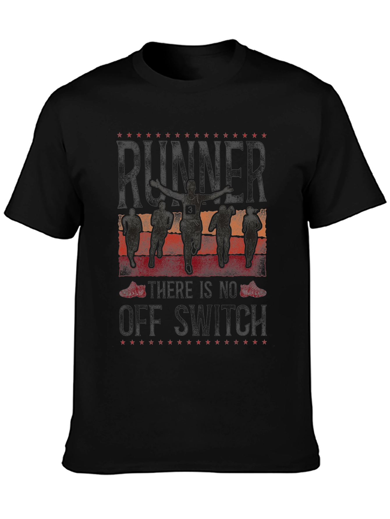 Runner T-Shirt: No Off Switch