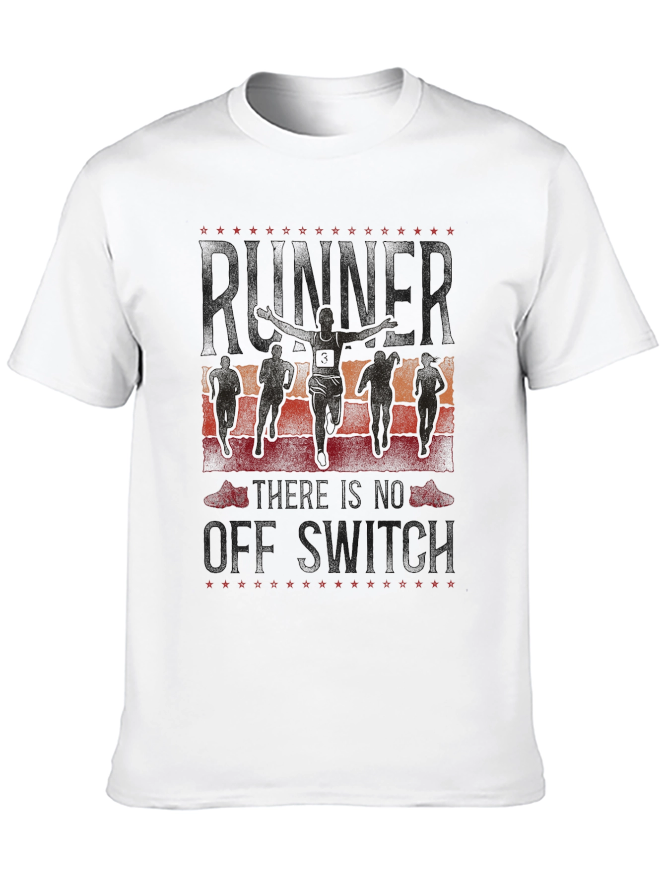 Runner T-Shirt: No Off Switch