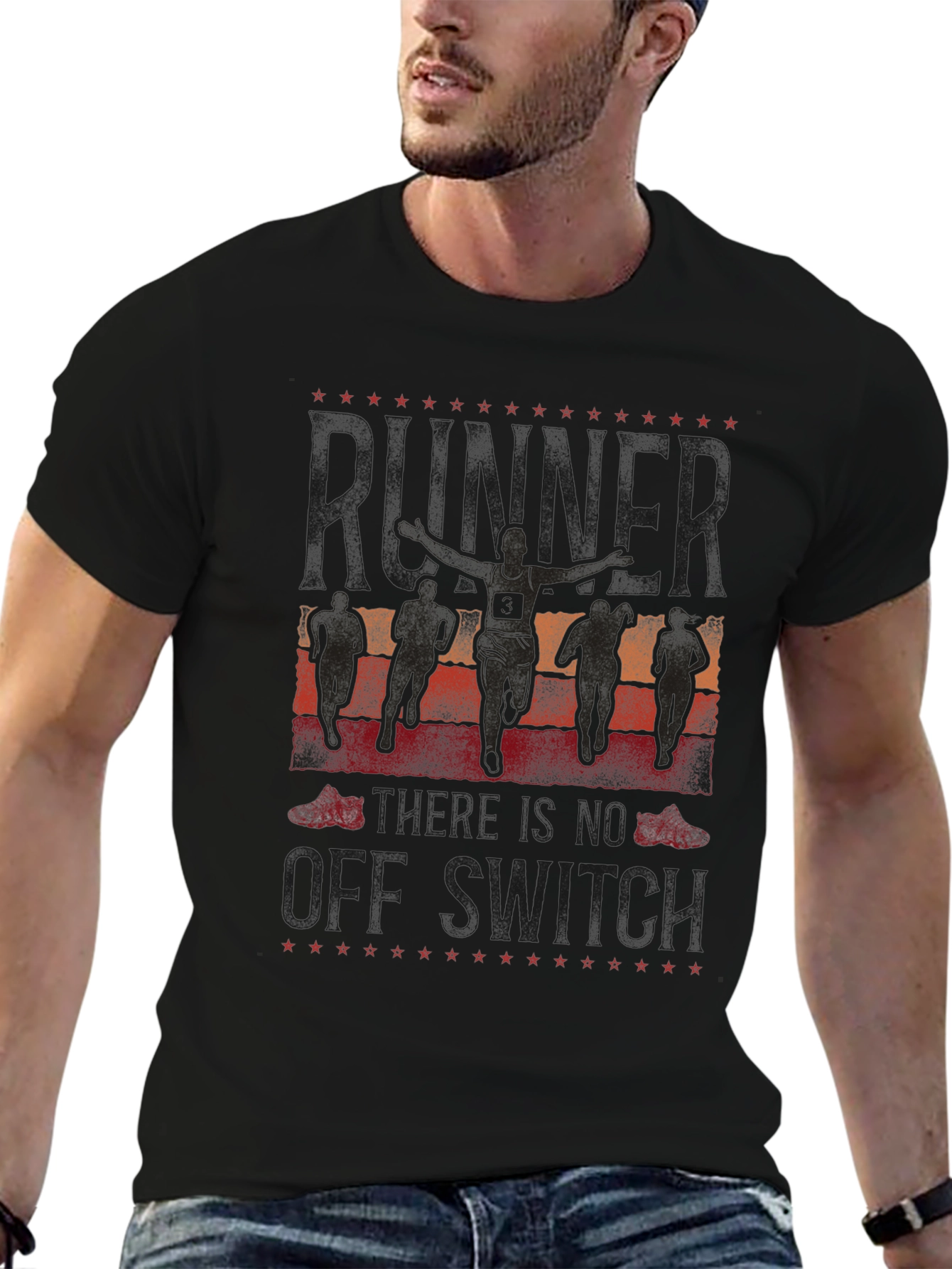 Runner T-Shirt: No Off Switch