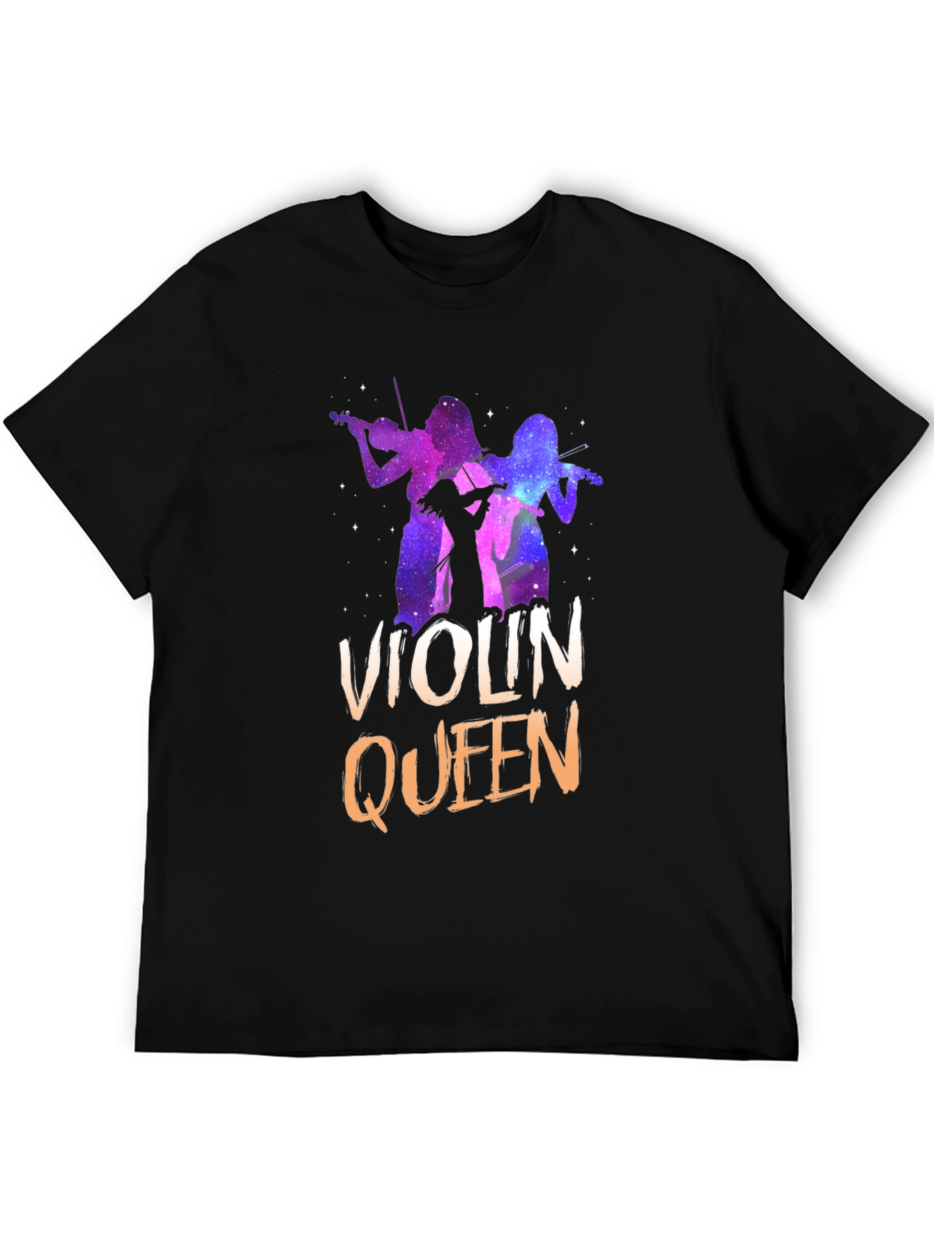 Violin Queen Graphic Tee - Music Lover T-Shirt