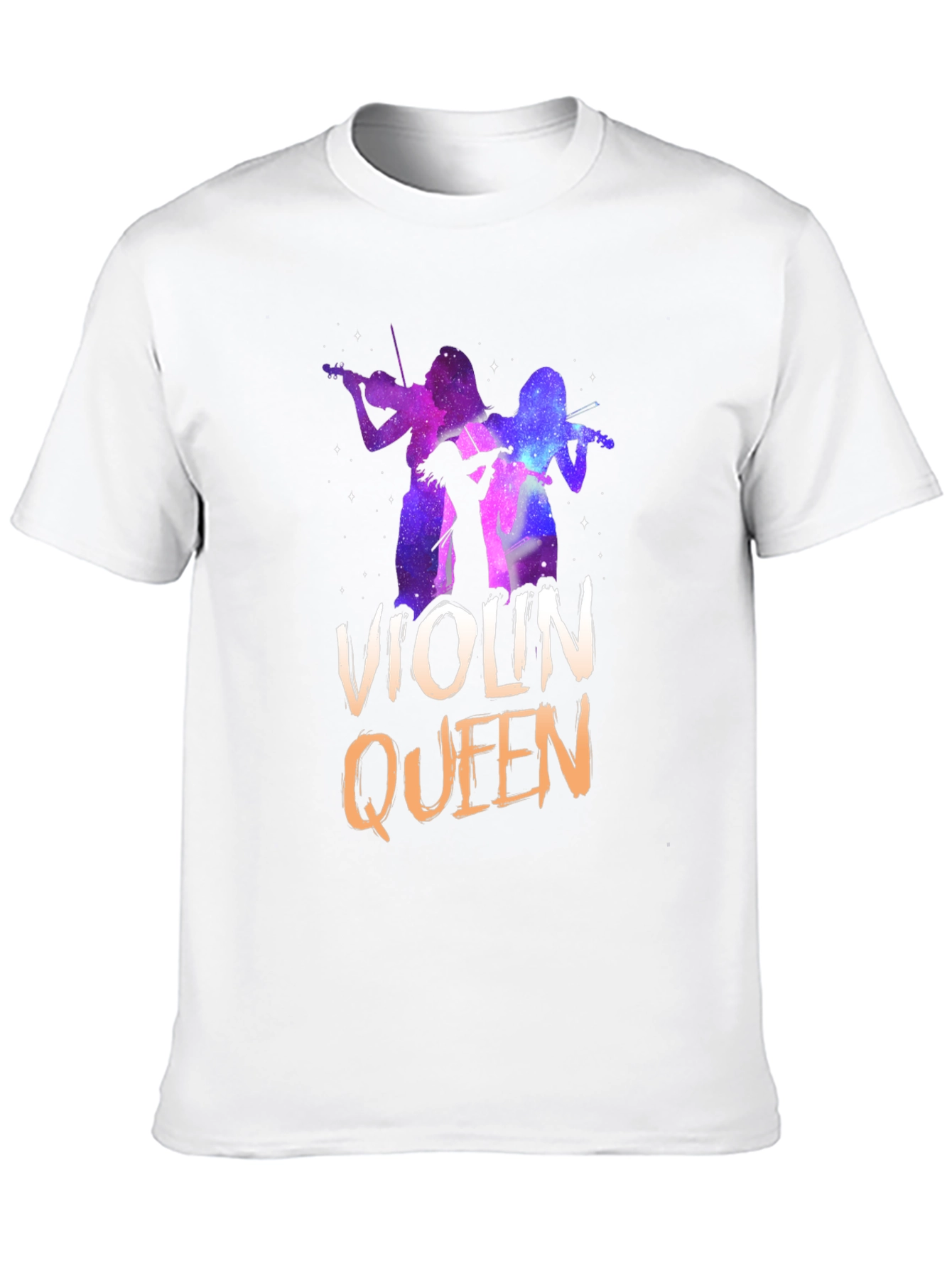 Violin Queen Graphic Tee - Music Lover T-Shirt