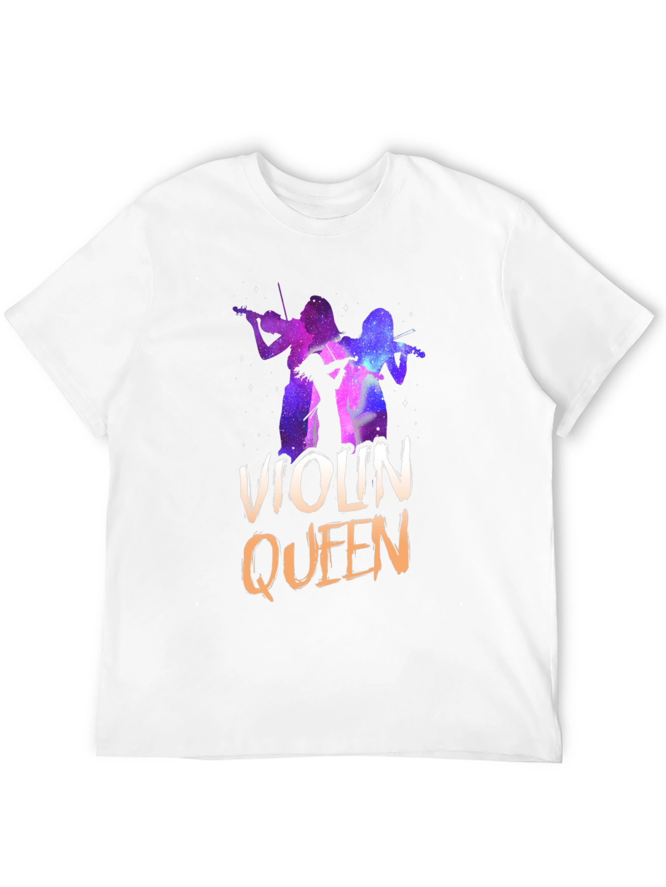 Violin Queen Graphic Tee - Music Lover T-Shirt