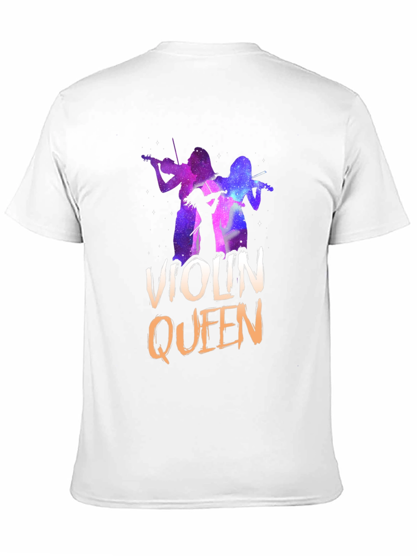 Violin Queen Graphic Tee - Music Lover T-Shirt