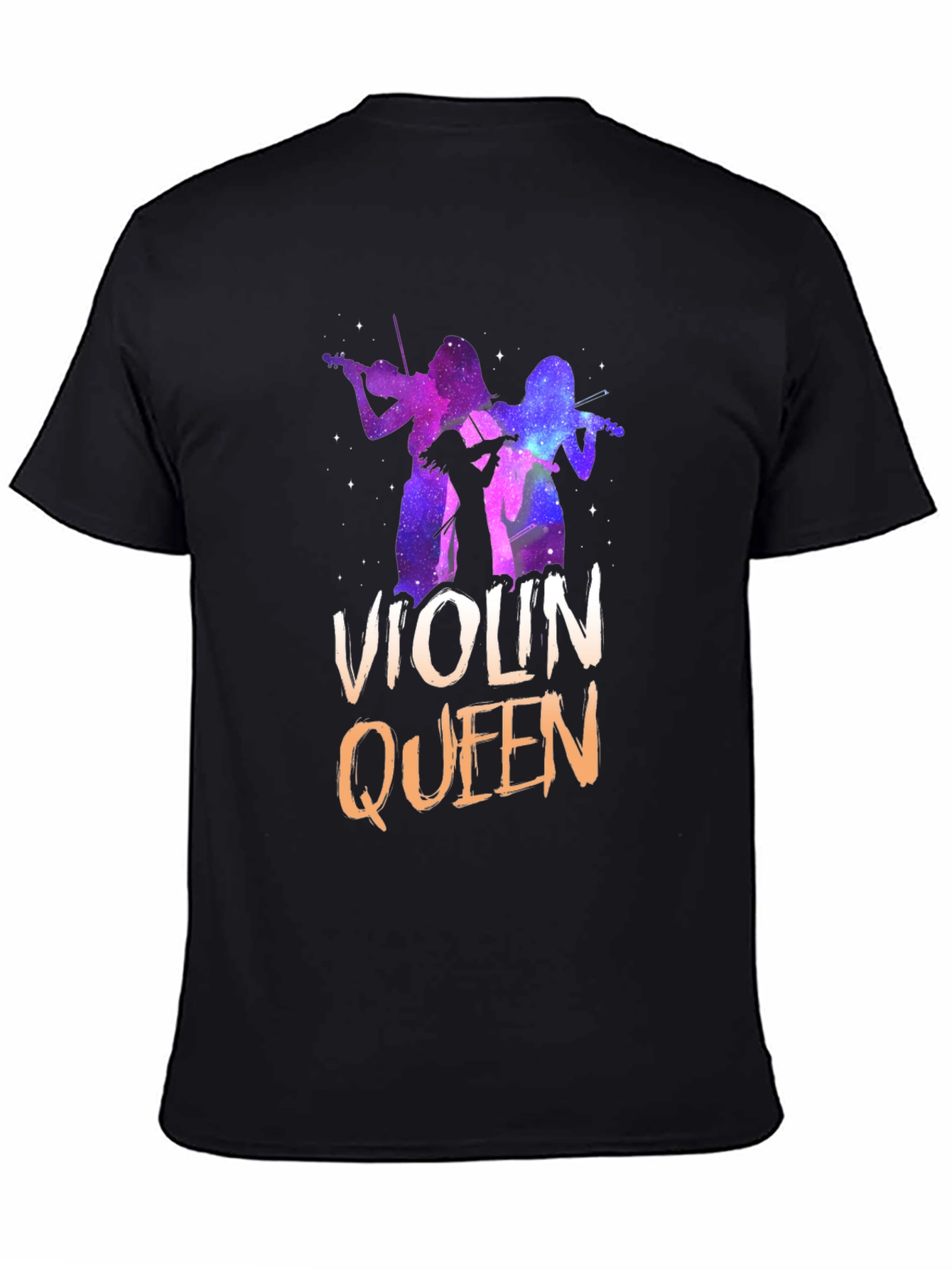 Violin Queen Graphic Tee - Music Lover T-Shirt