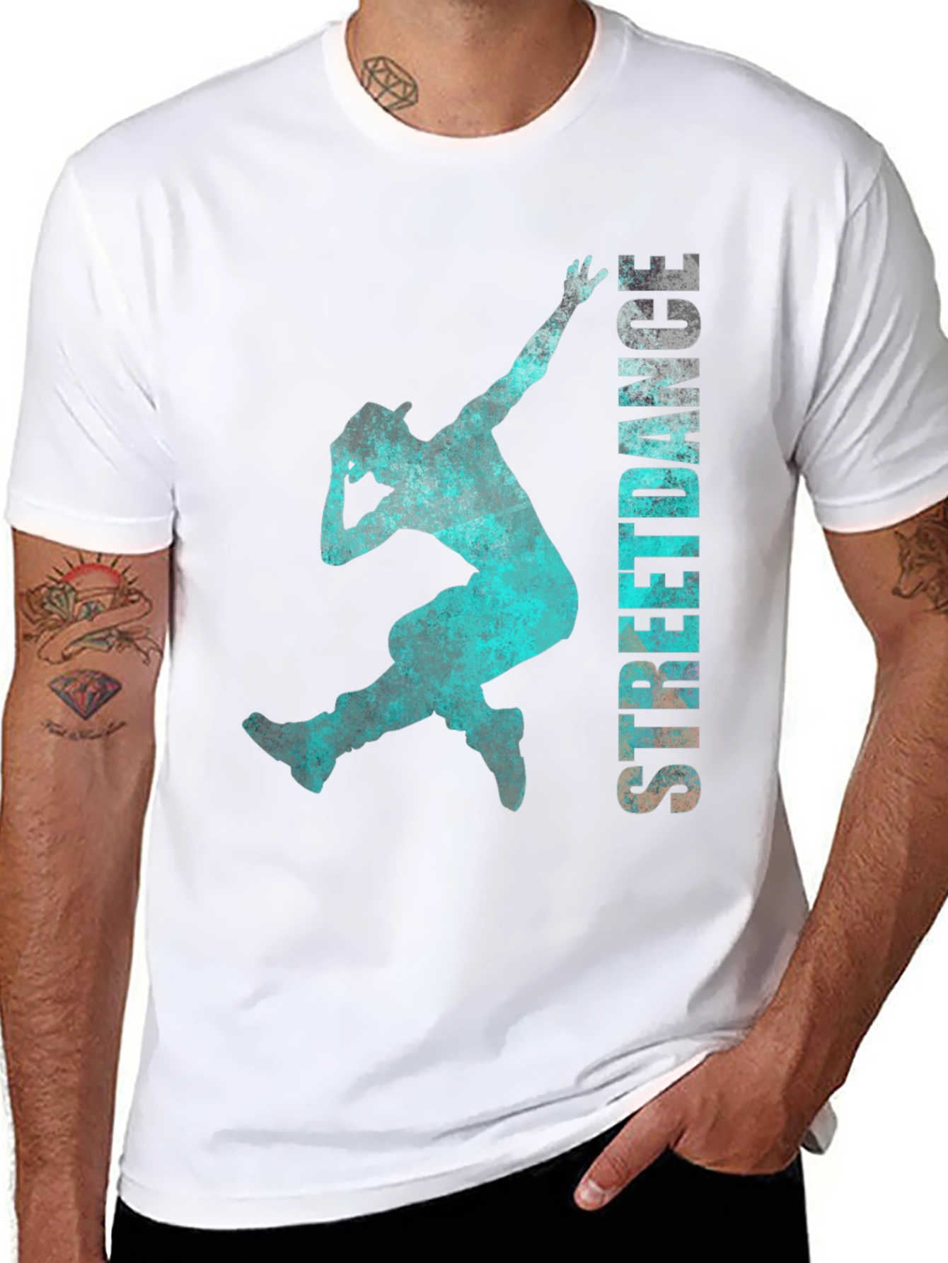 Street Dance Graphic Tee - Urban Style