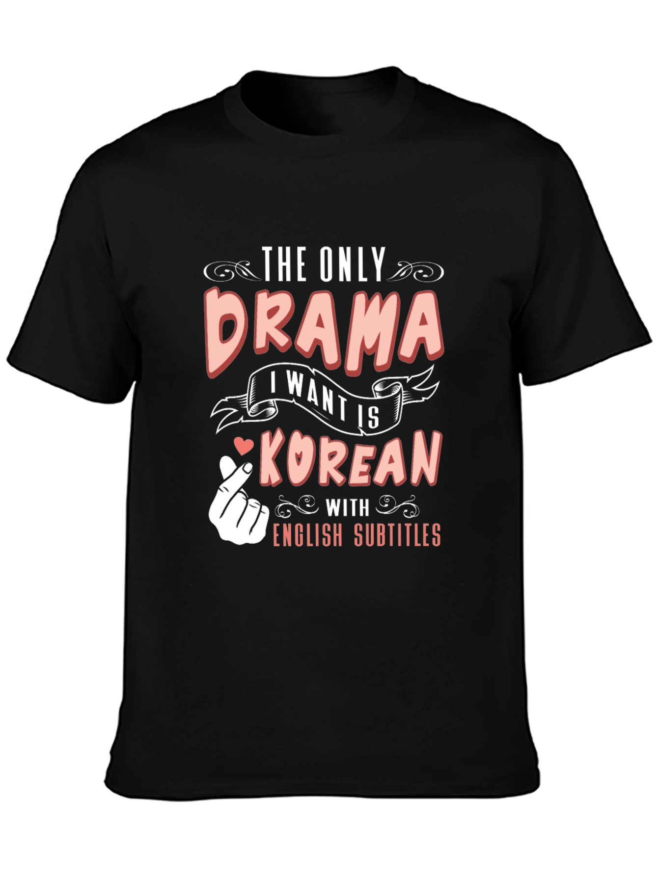 Korean Drama T-Shirt - English Subtitles Tee